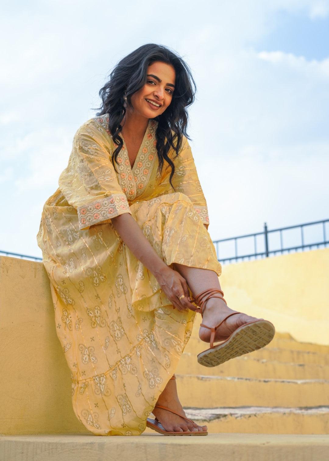 Julie Dress Yellow - NolaByBijusol