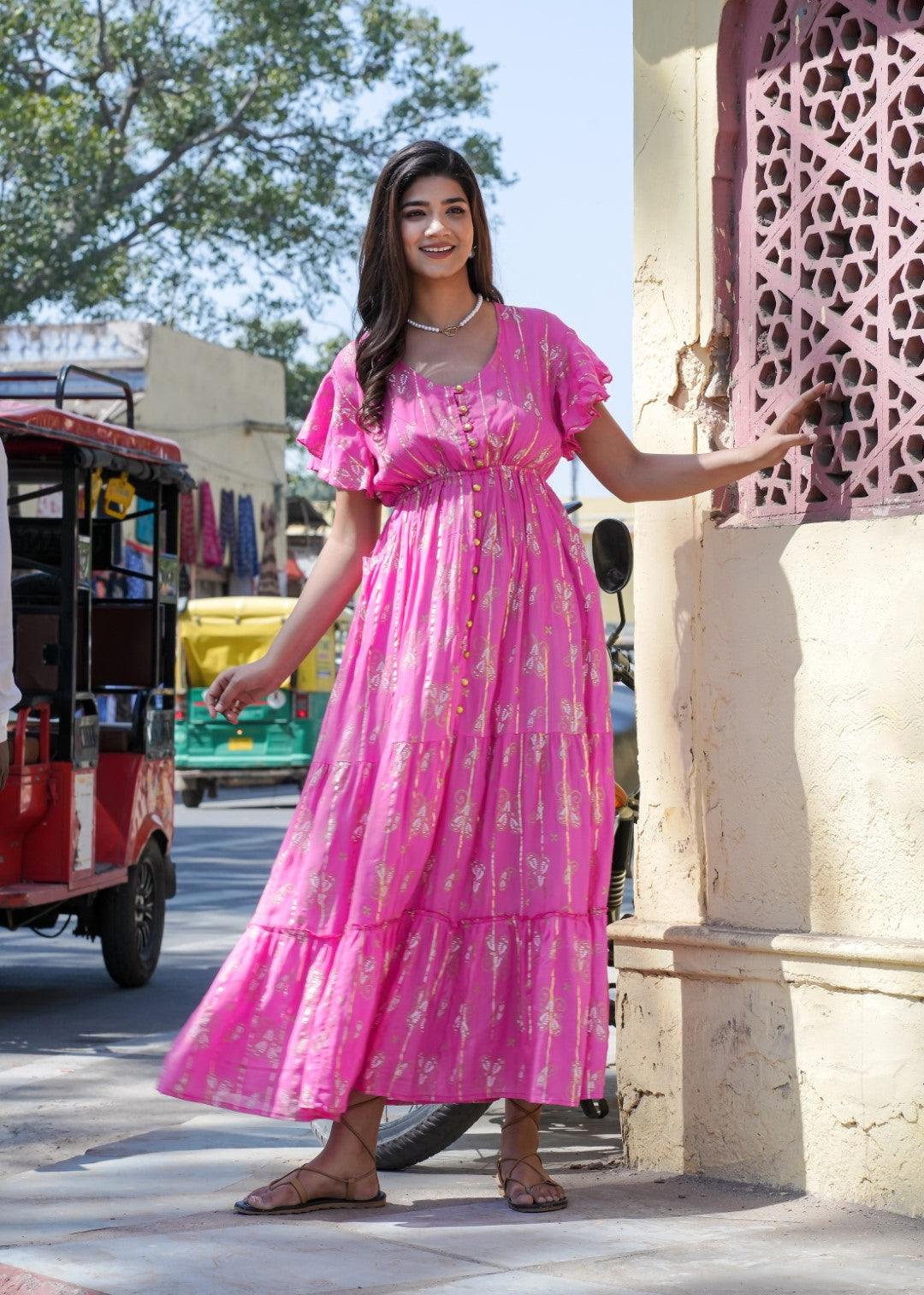 Rani Dress Pink - NolaByBijusol