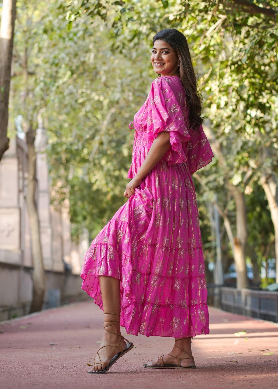 Clare Dress Pink - NolaByBijusol