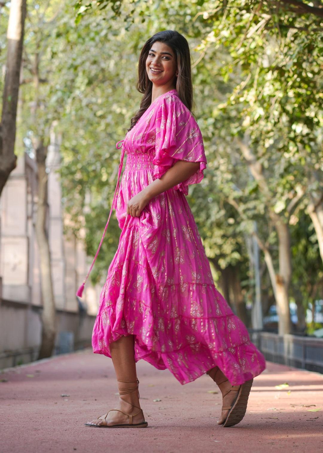 Clare Dress Pink - NolaByBijusol