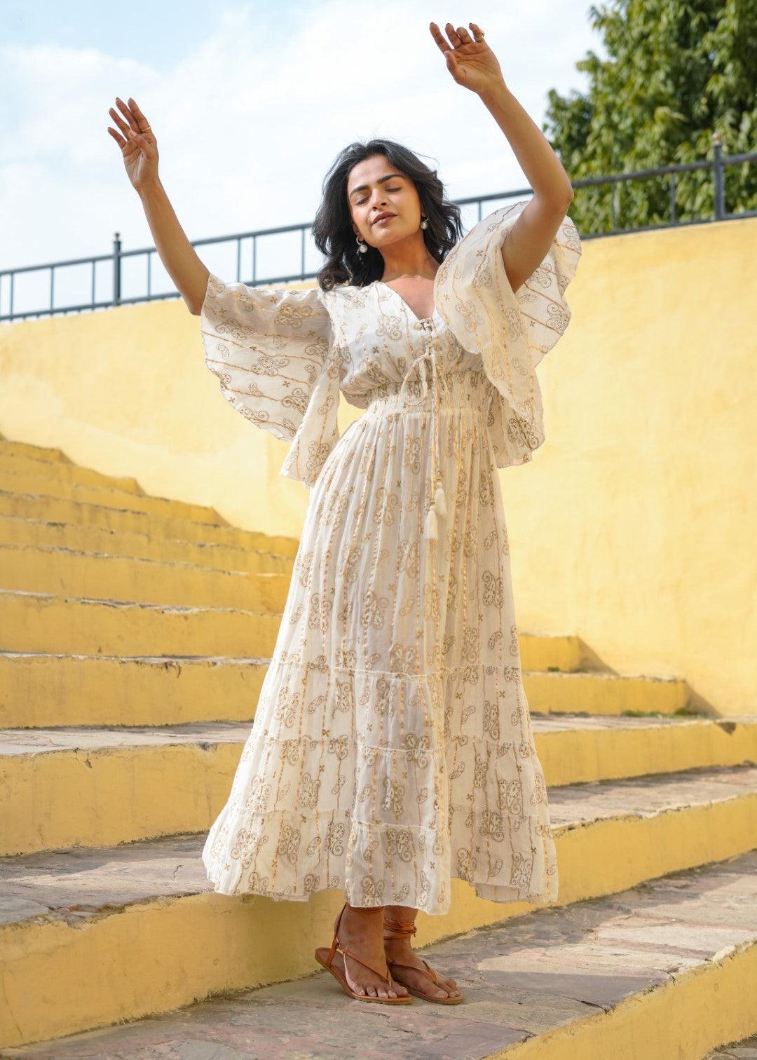 Clare Dress White - NolaByBijusol