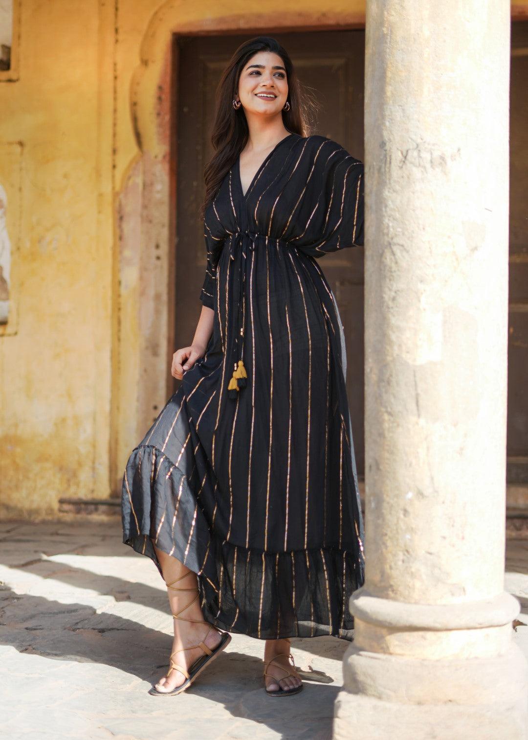 Zanzibar Dress Black - NolaByBijusol