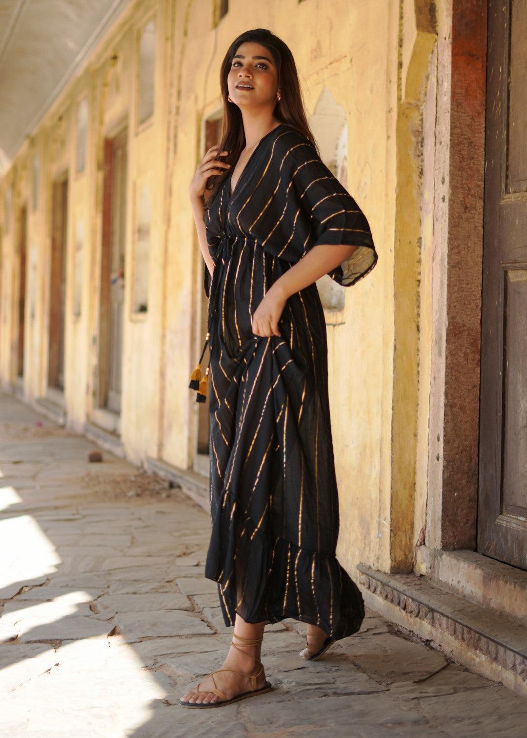 Zanzibar Dress Black - NolaByBijusol