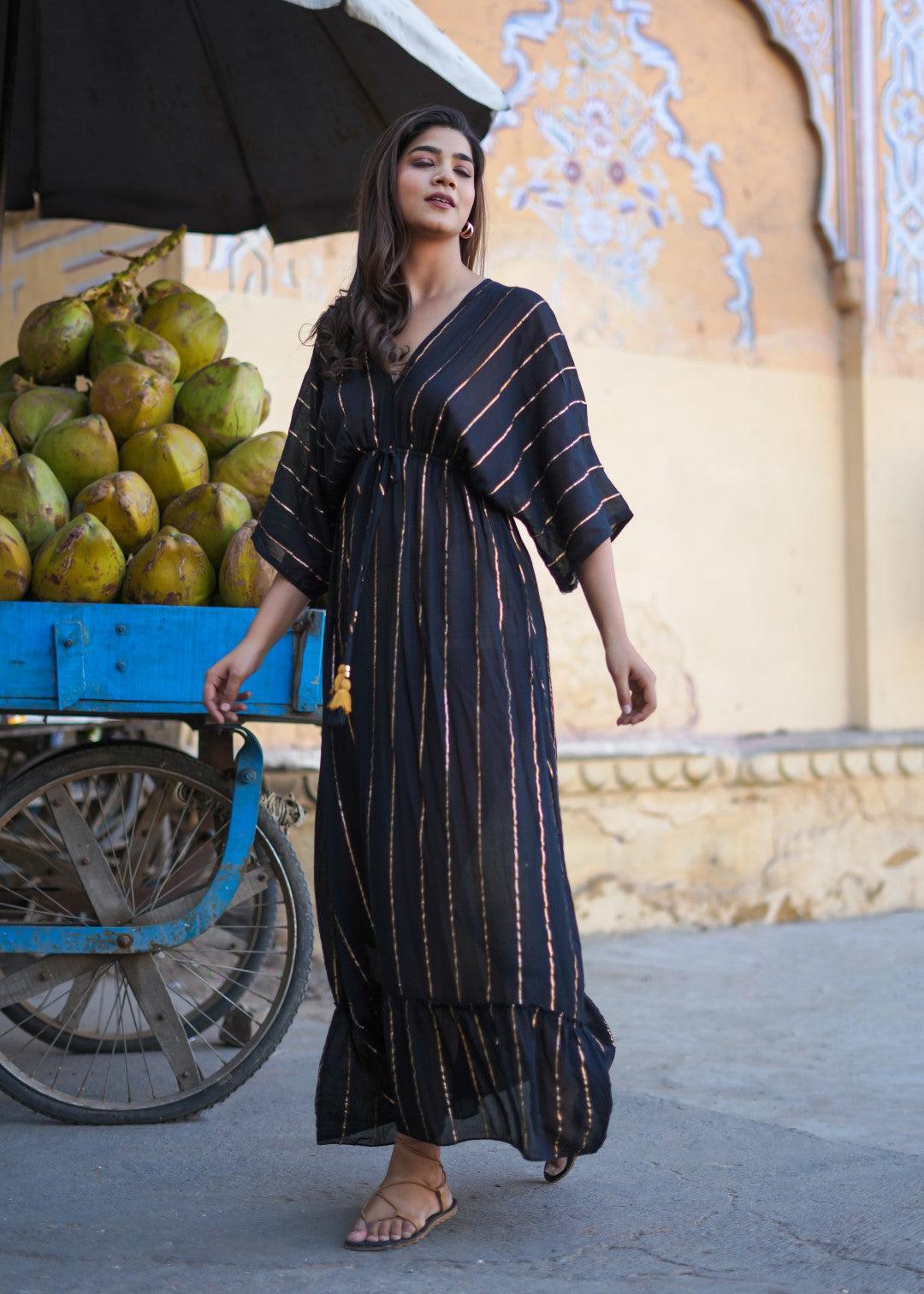 Zanzibar Dress Black - NolaByBijusol