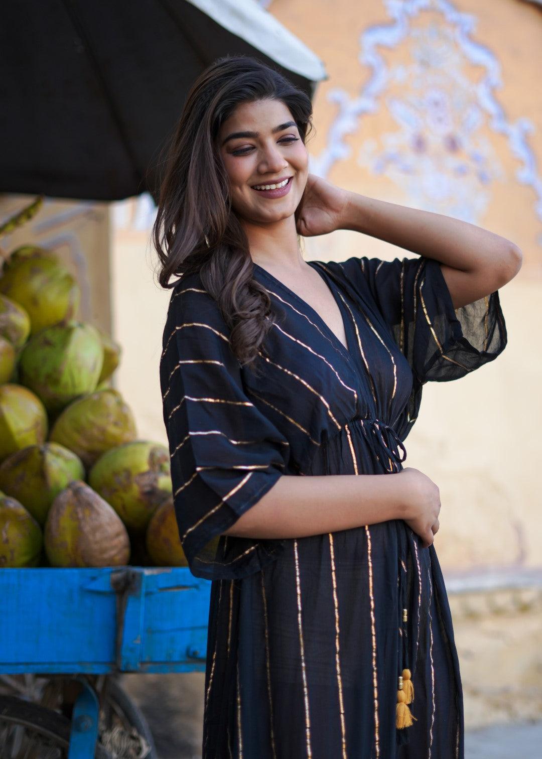 Zanzibar Dress Black - NolaByBijusol