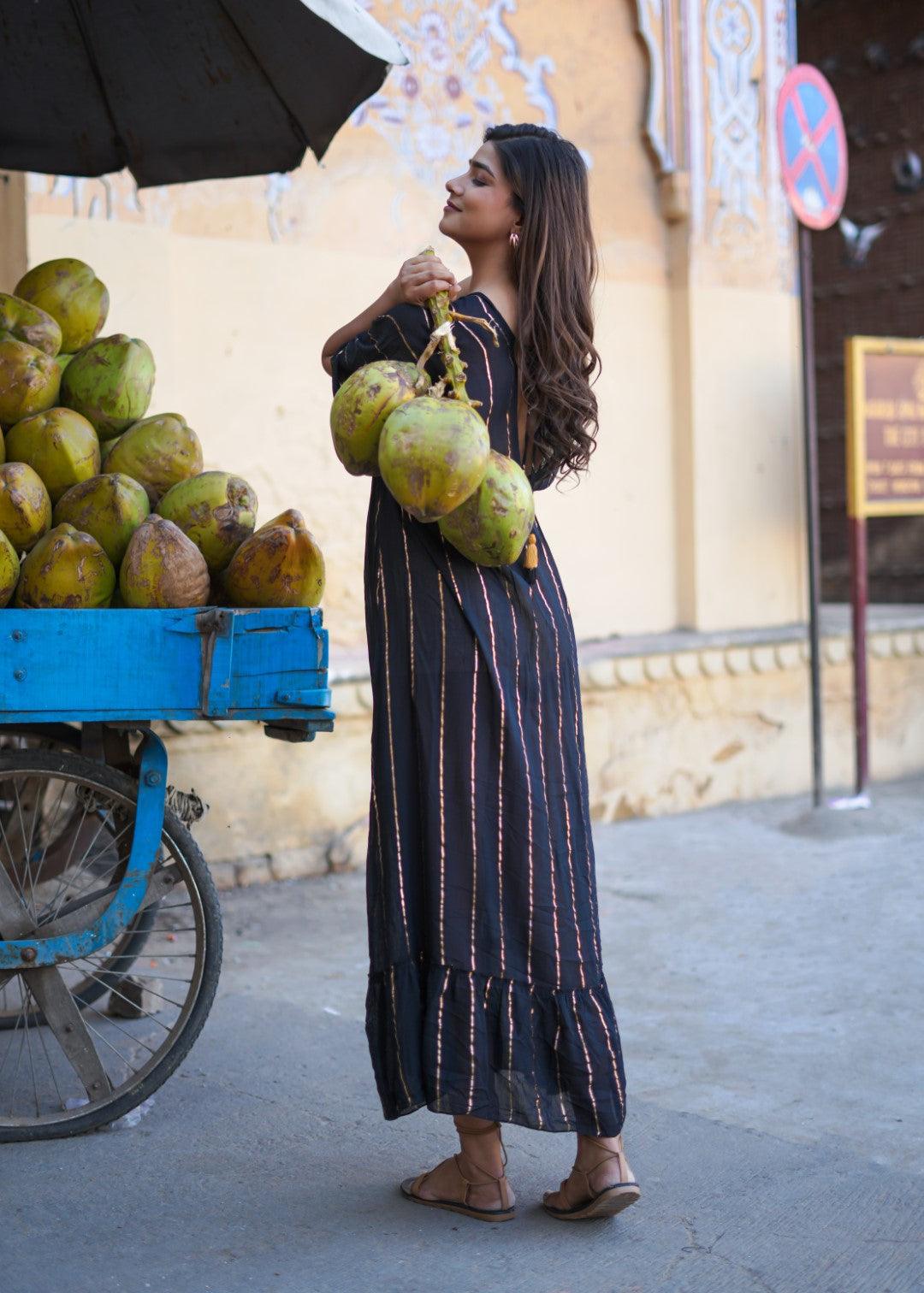 Zanzibar Dress Black - NolaByBijusol