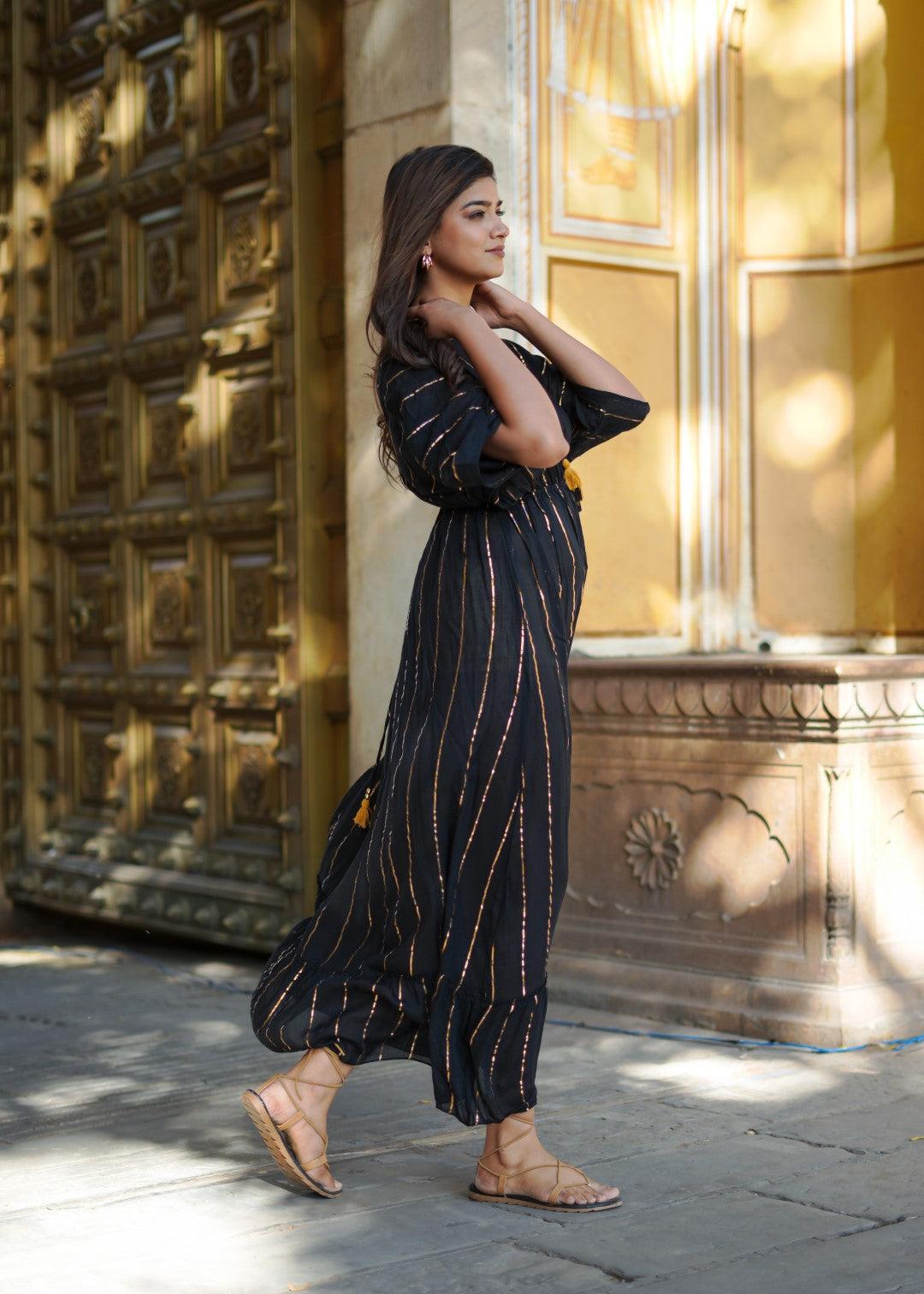 Zanzibar Dress Black - NolaByBijusol