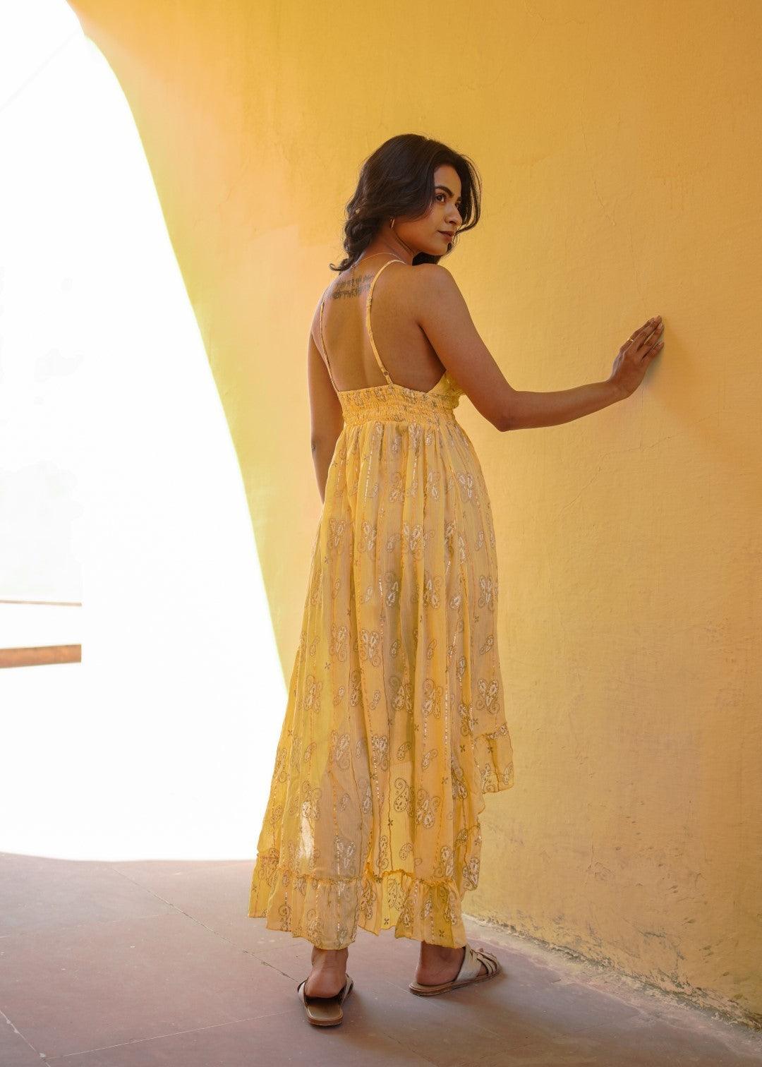 Mermaid Dress Yellow - NolaByBijusol