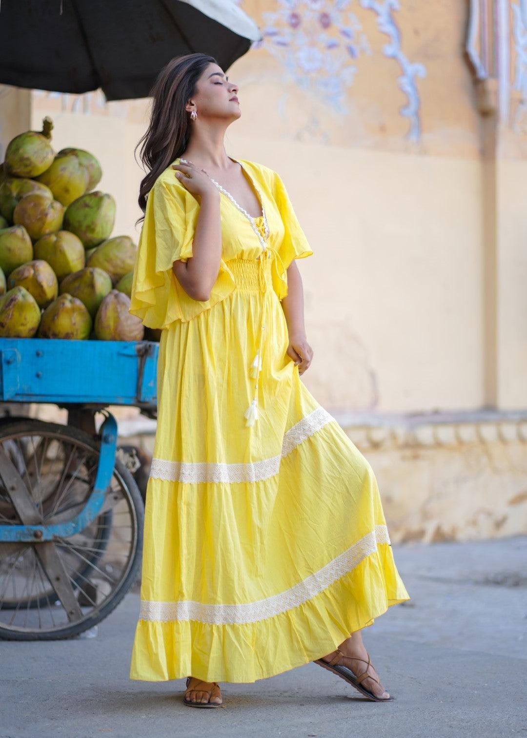 Valeria Dress Yellow - NolaByBijusol