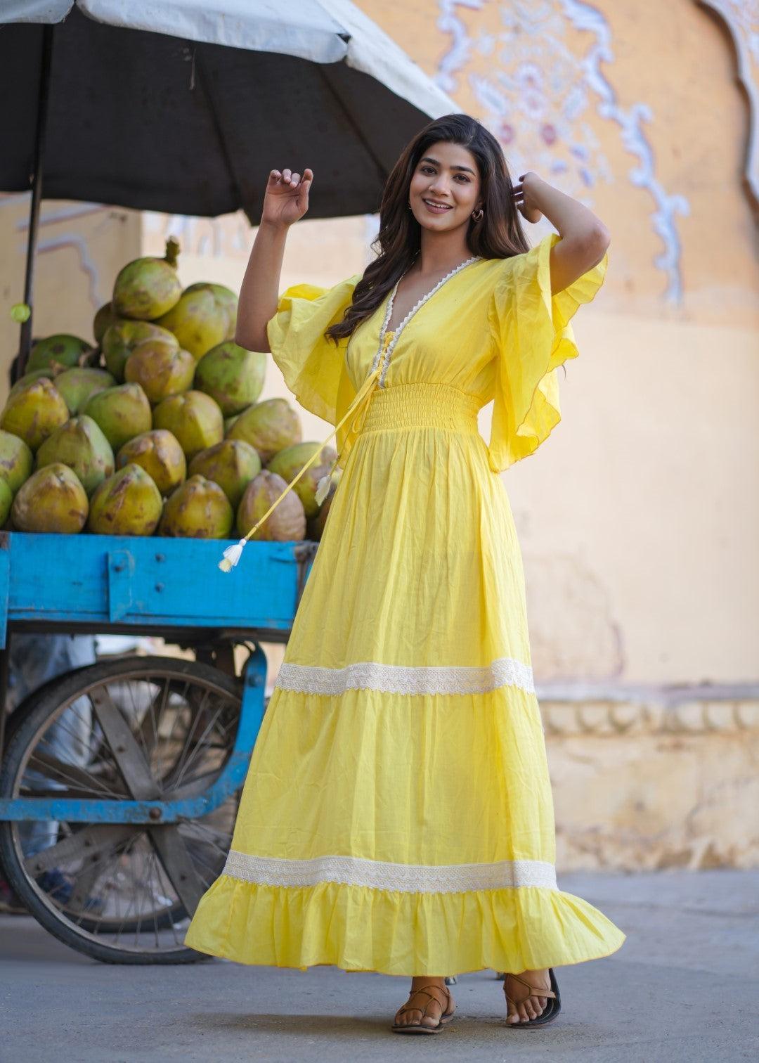 Valeria Dress Yellow - NolaByBijusol