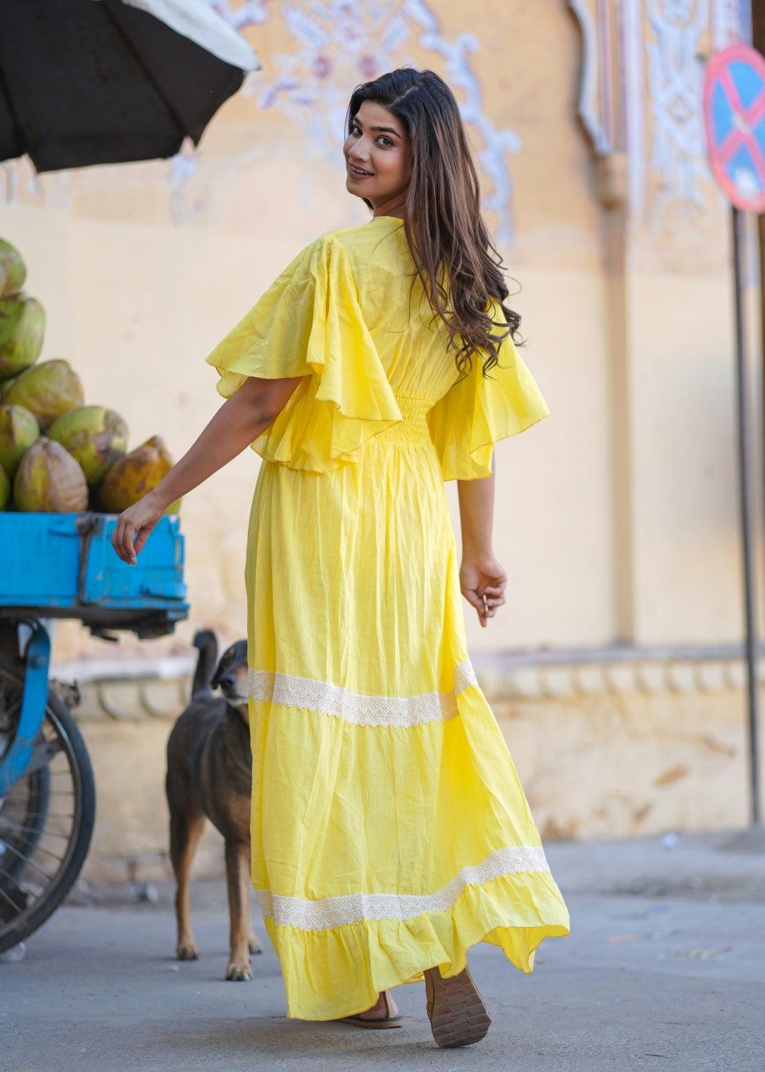 Valeria Dress Yellow - NolaByBijusol