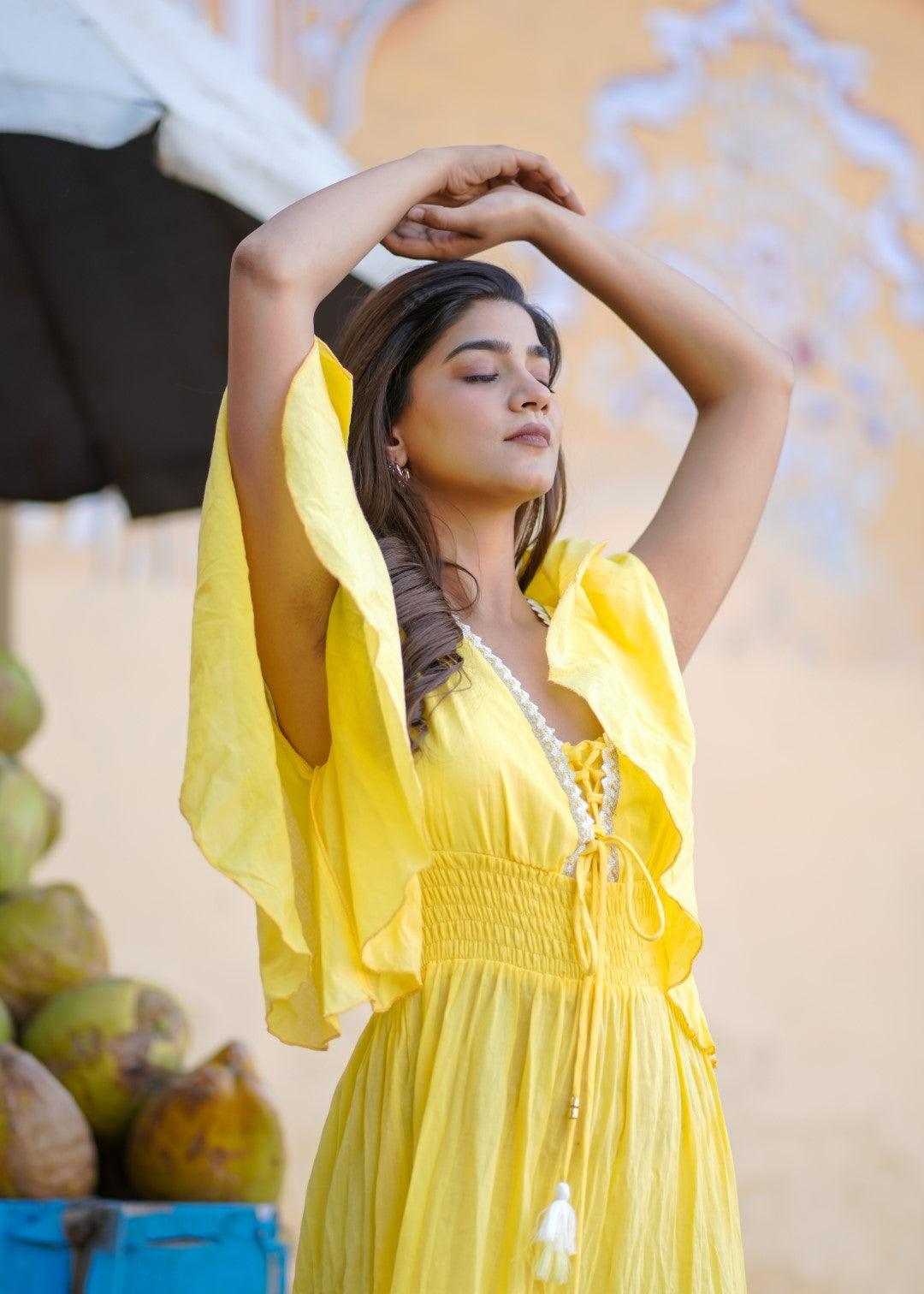 Valeria Dress Yellow - NolaByBijusol