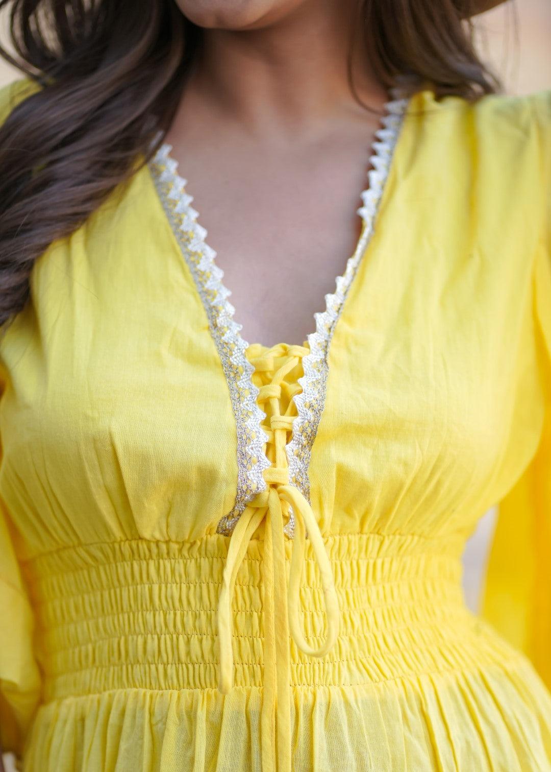 Valeria Dress Yellow - NolaByBijusol