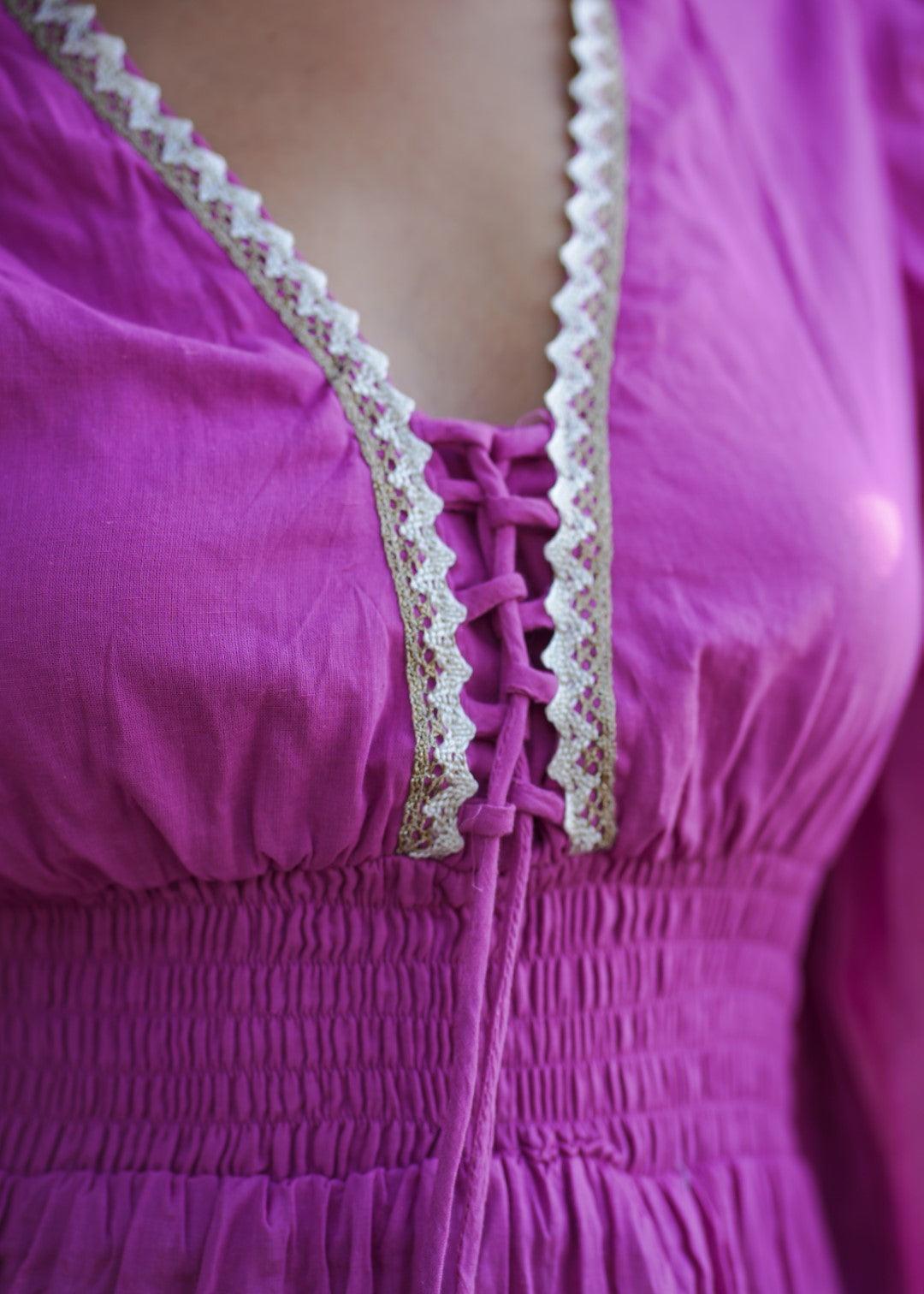 Valeria Dress Pink - NolaByBijusol