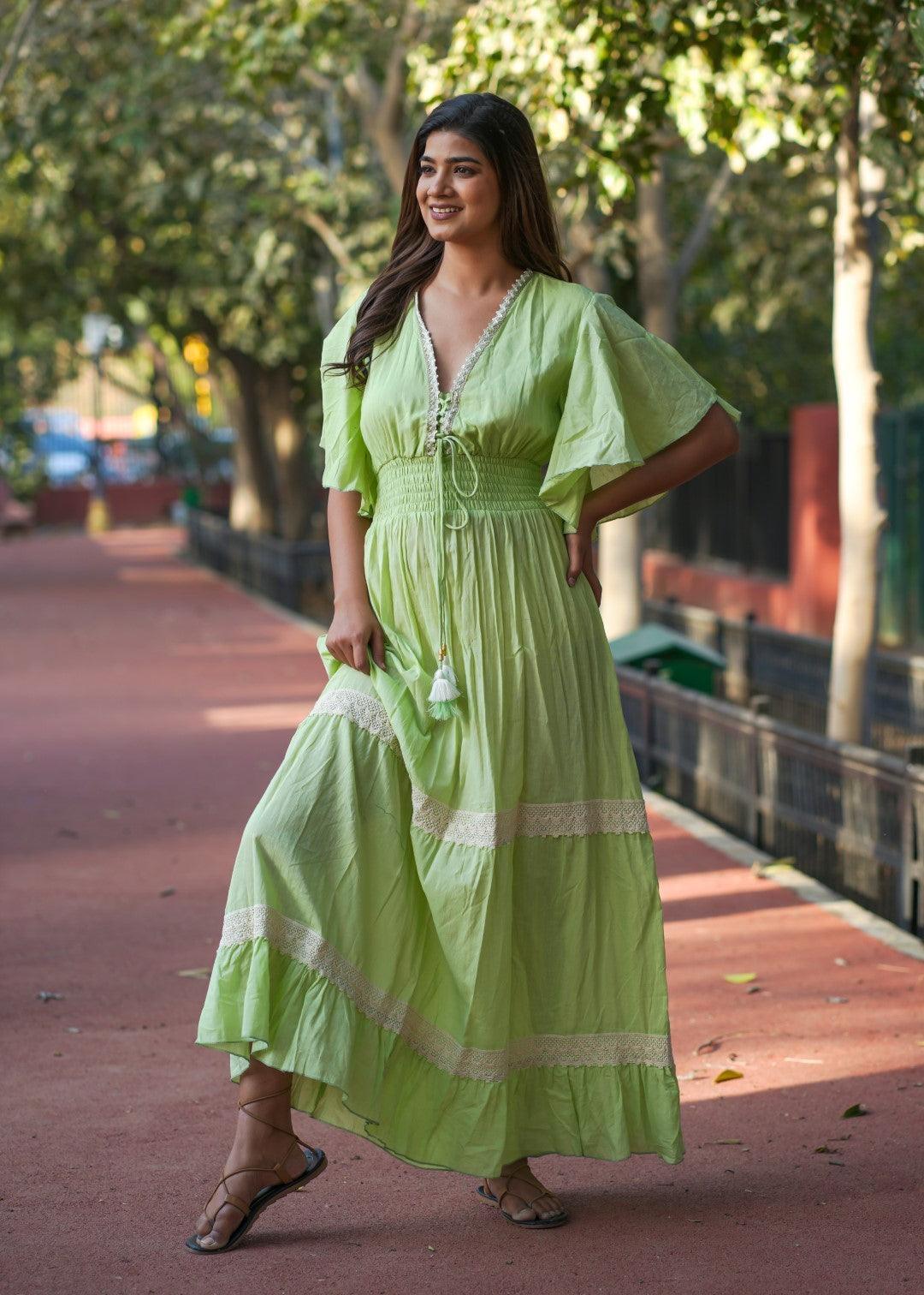 Valeria Dress Lime - NolaByBijusol