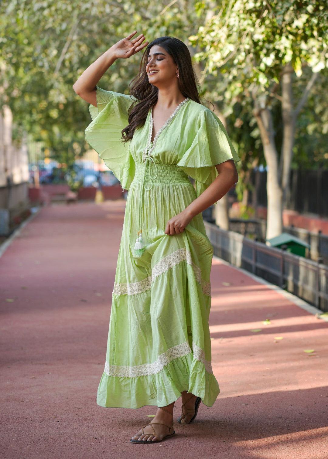 Valeria Dress Lime - NolaByBijusol