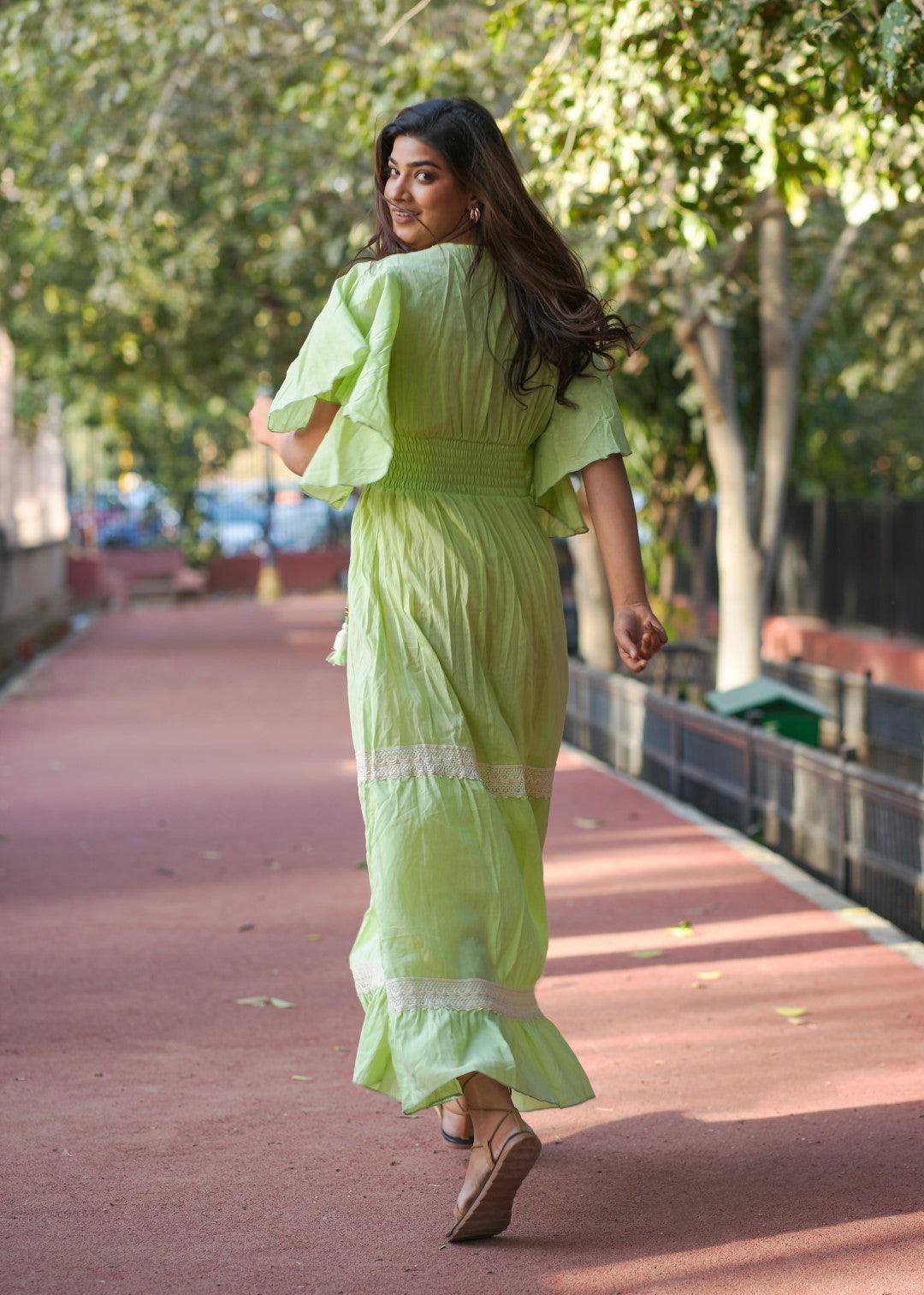 Valeria Dress Lime - NolaByBijusol