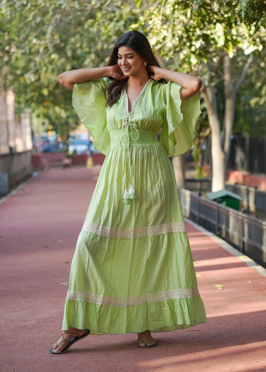 Valeria Dress Lime - NolaByBijusol