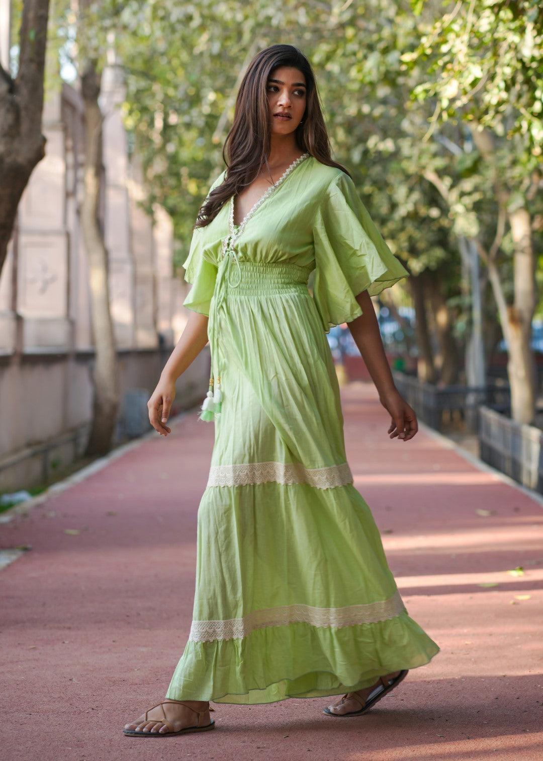 Valeria Dress Lime - NolaByBijusol