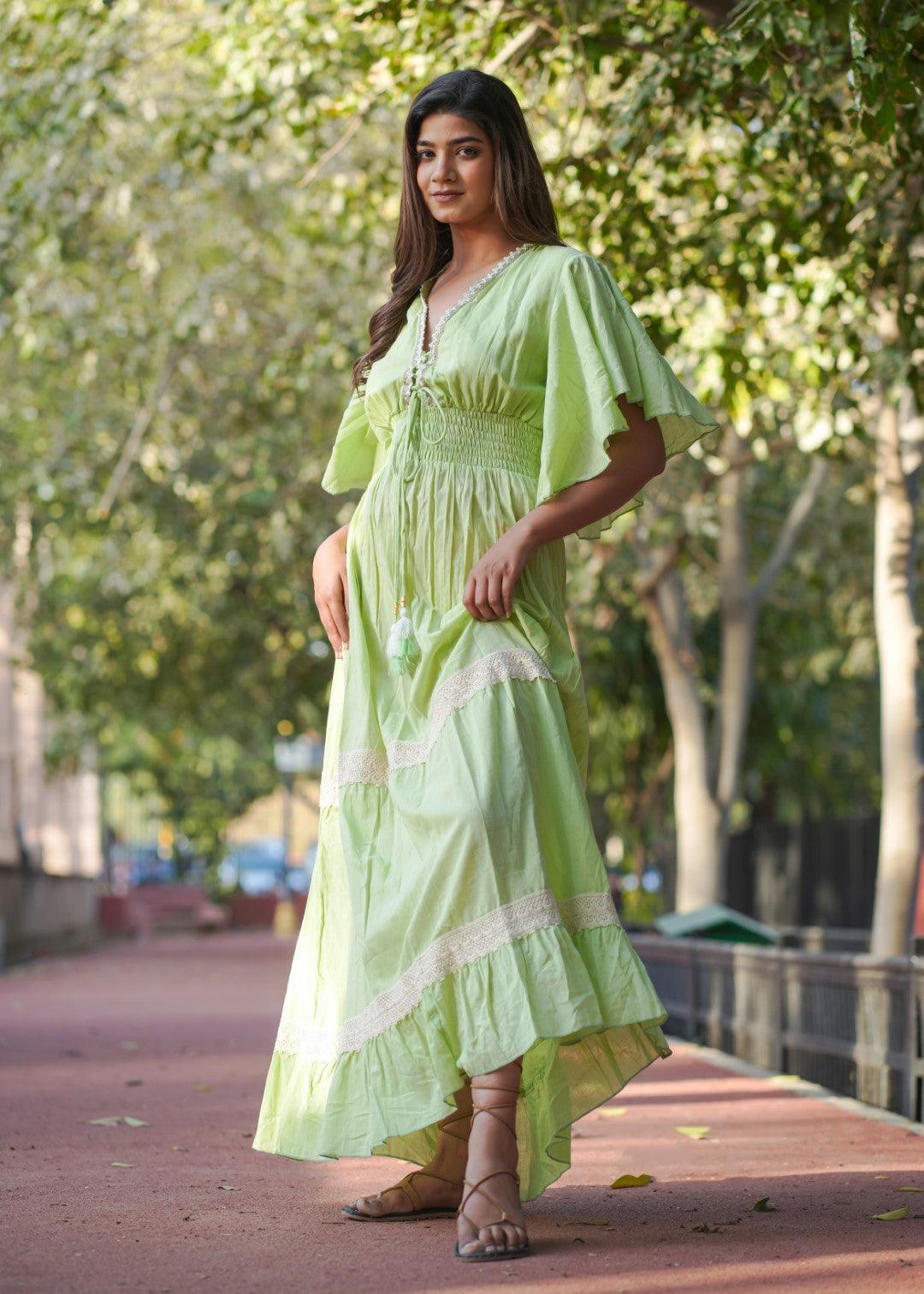Valeria Dress Lime - NolaByBijusol
