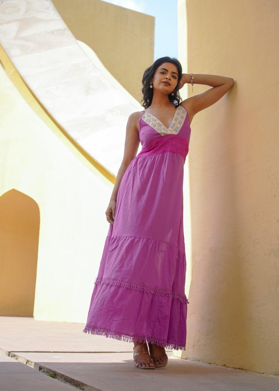 Cindy Dress Pink - NolaByBijusol