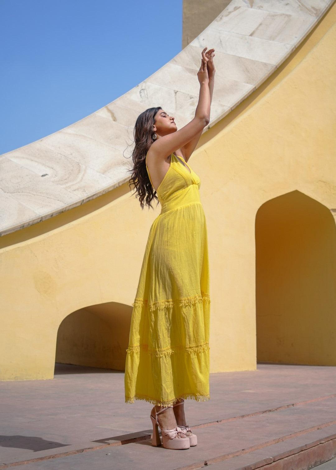 Cindy Dress Yellow - NolaByBijusol