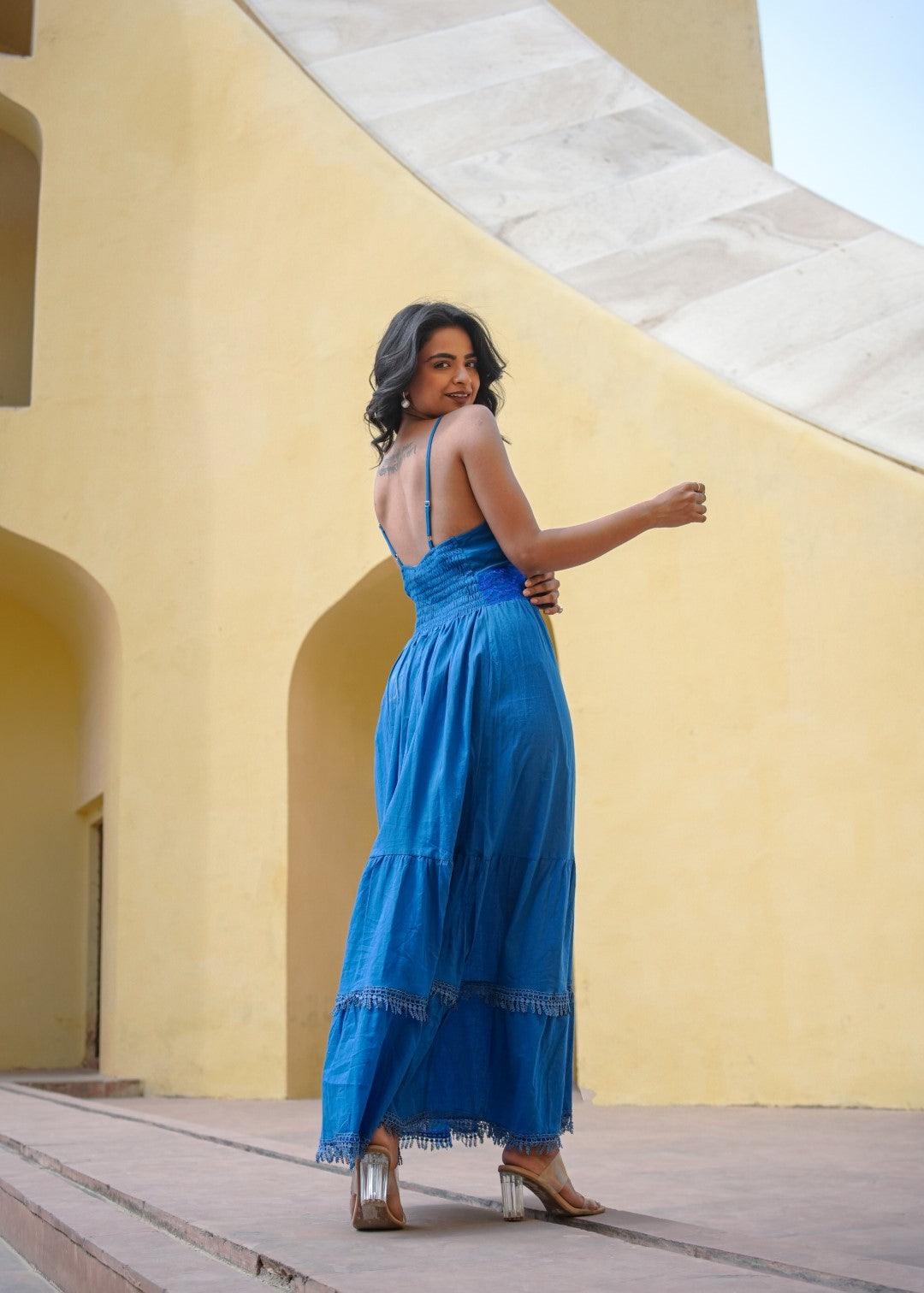 Cindy Dress Blue - NolaByBijusol