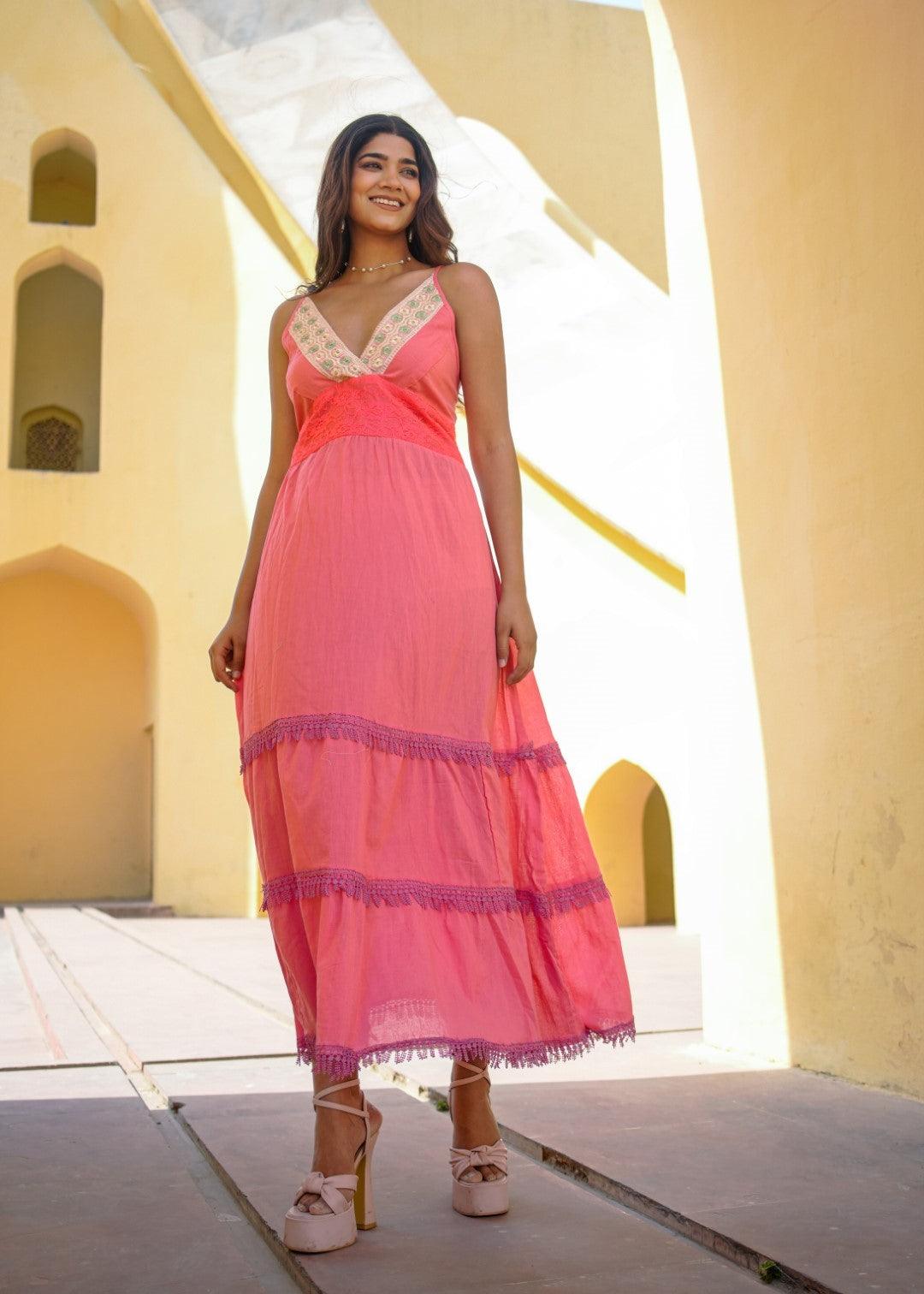 Cindy Dress Cherry - NolaByBijusol