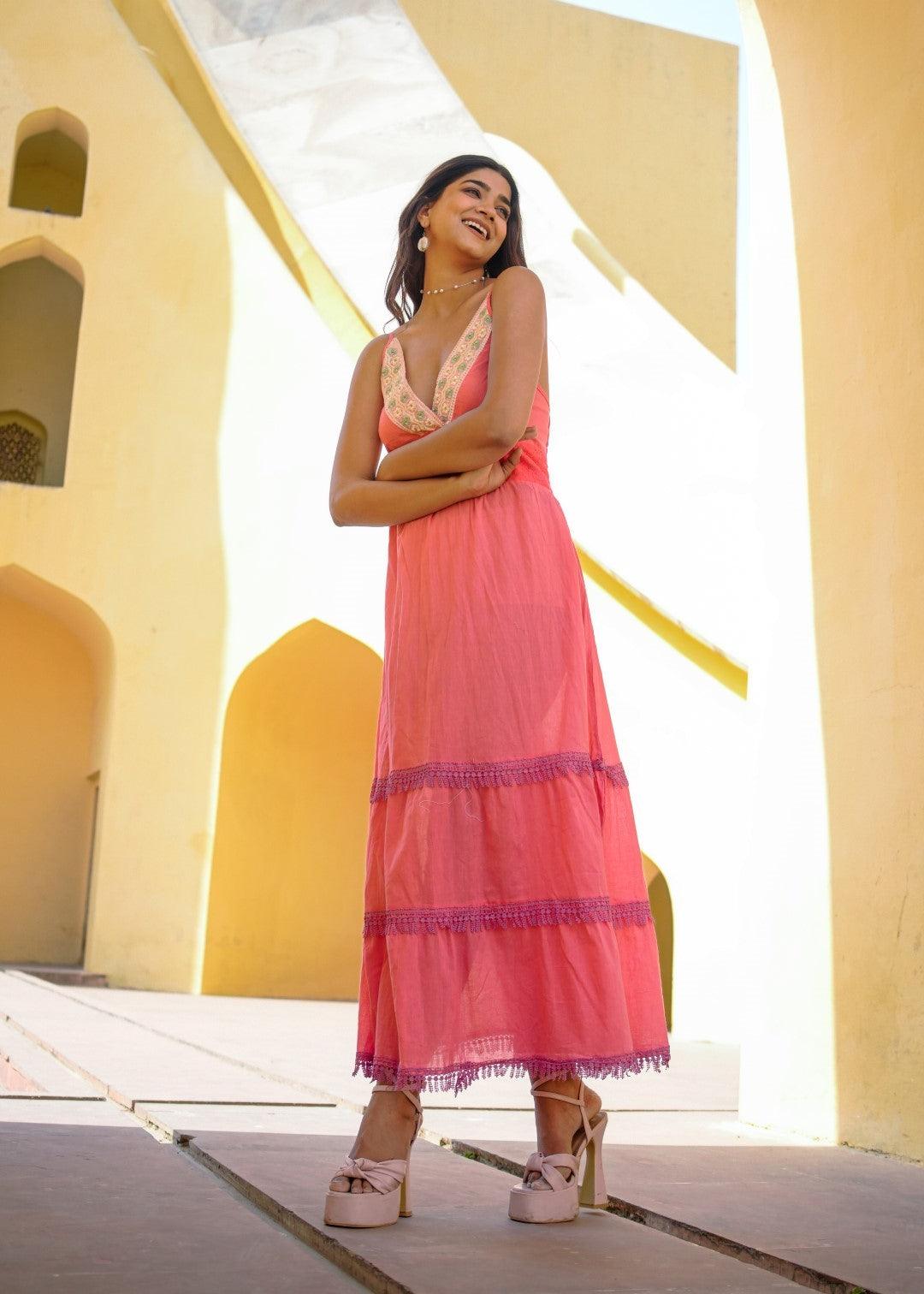 Cindy Dress Cherry - NolaByBijusol