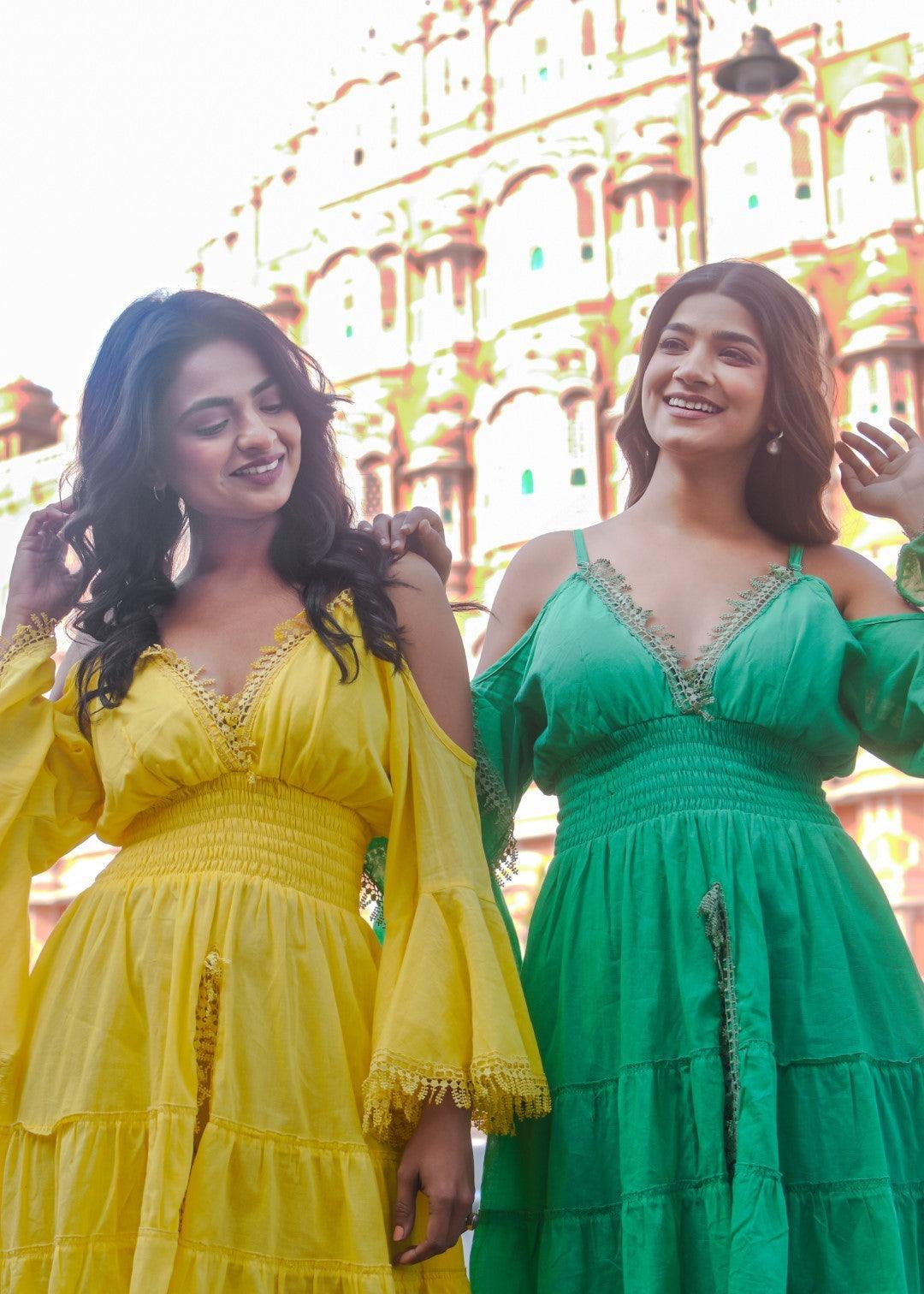 Fiji Dress Green - NolaByBijusol