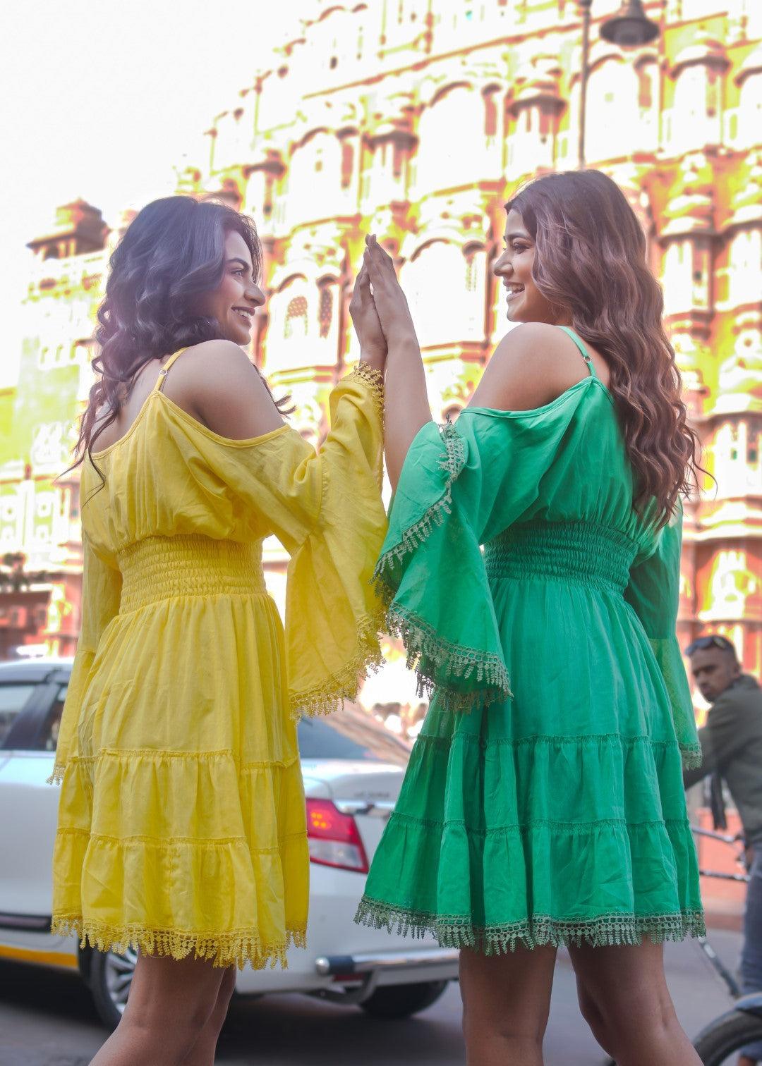 Fiji Dress Green - NolaByBijusol