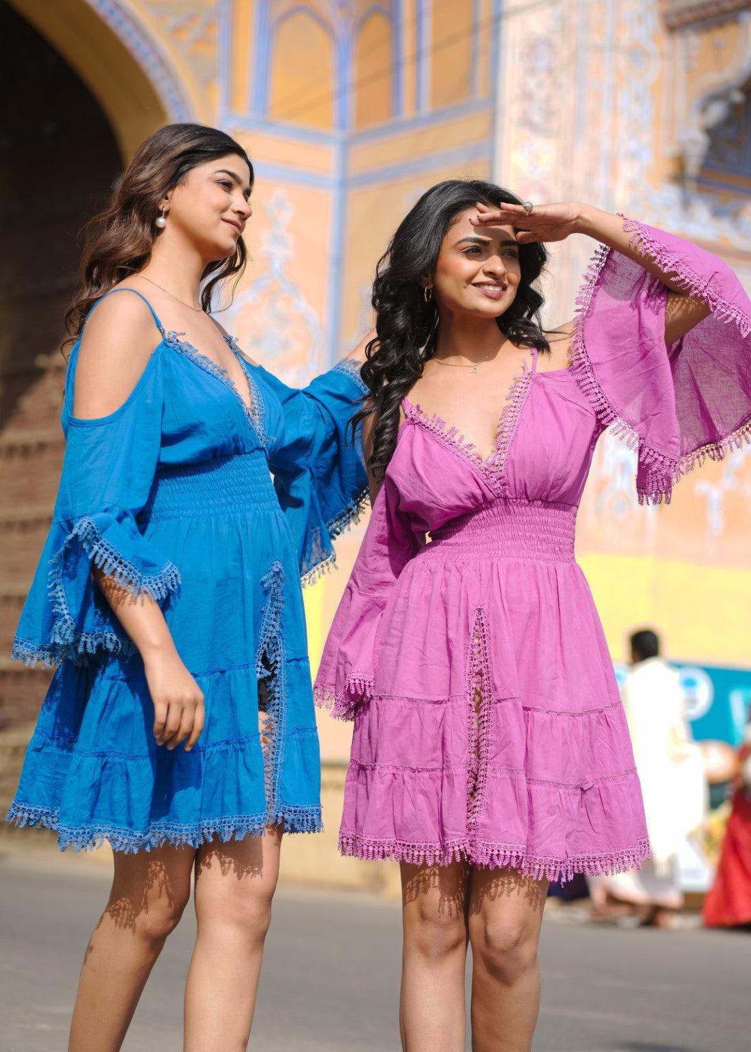 Fiji Dress Blue - NolaByBijusol