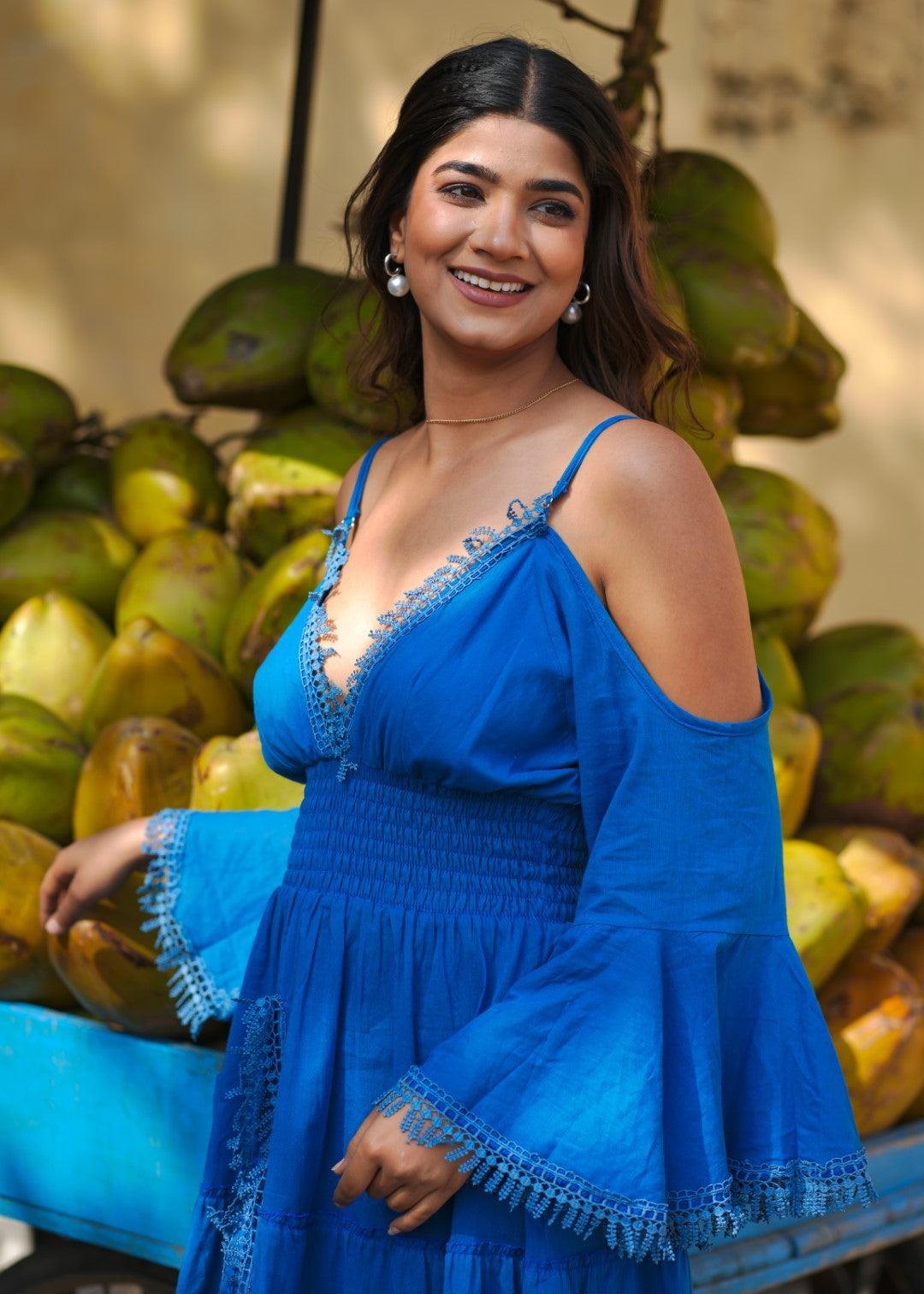 Fiji Dress Blue - NolaByBijusol