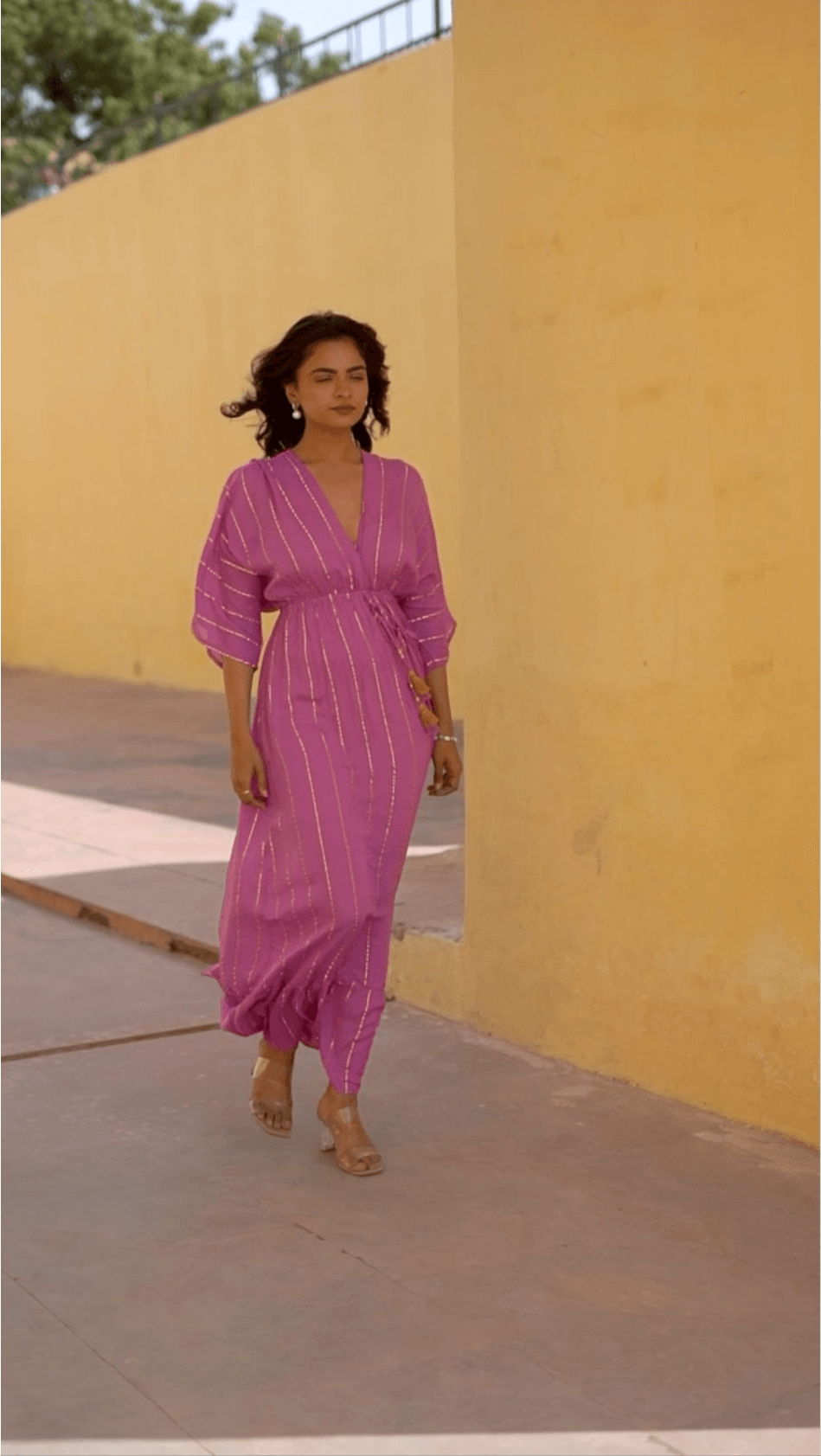 Zanzibar Dress Pink - NolaByBijusol