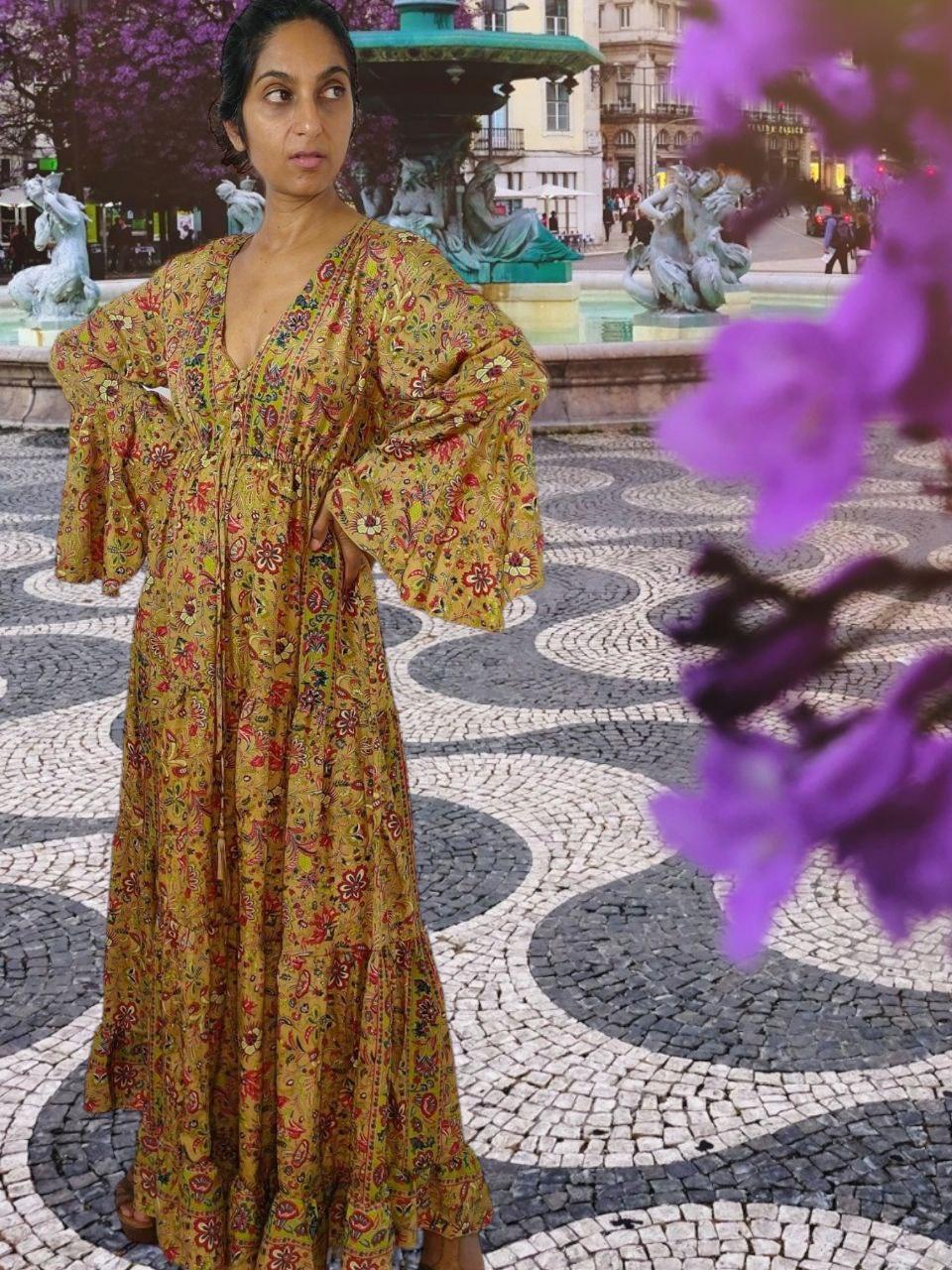 Anima Turmeric Dress - NolaByBijusol