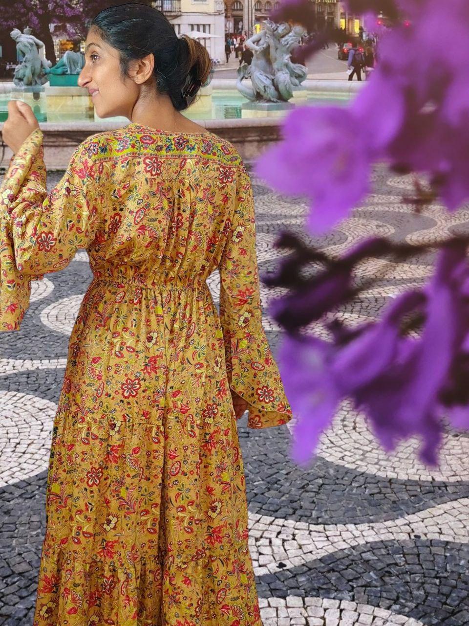 Anima Turmeric Dress - NolaByBijusol