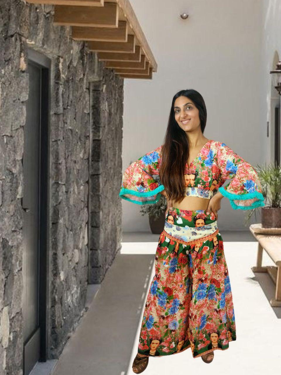 Conjunto de blusa e calças Frida - NolaByBijusol