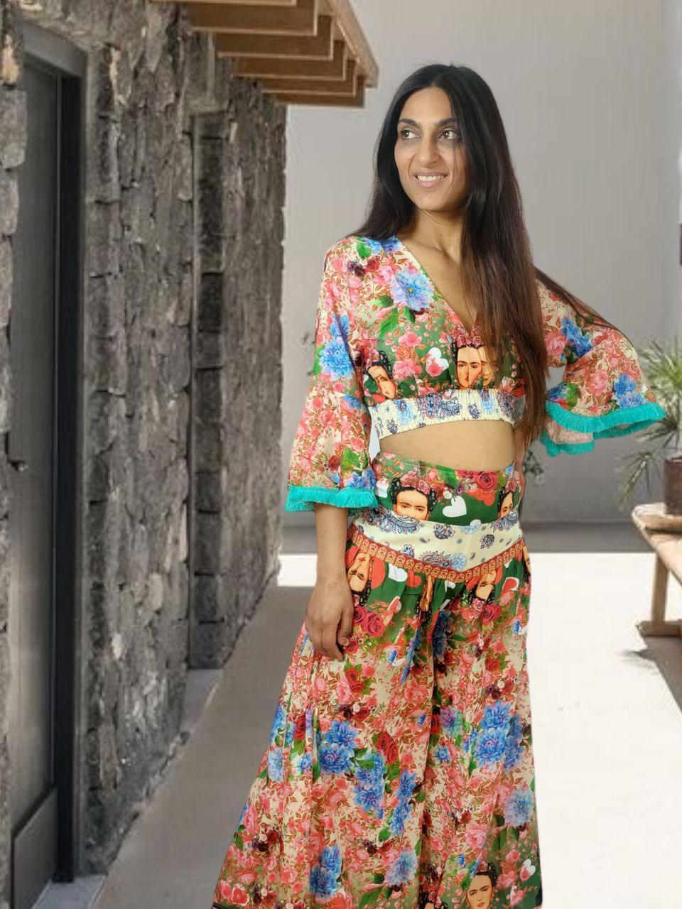 Conjunto de blusa e calças Frida - NolaByBijusol