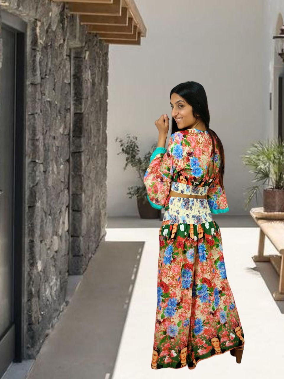 Conjunto de blusa e calças Frida - NolaByBijusol