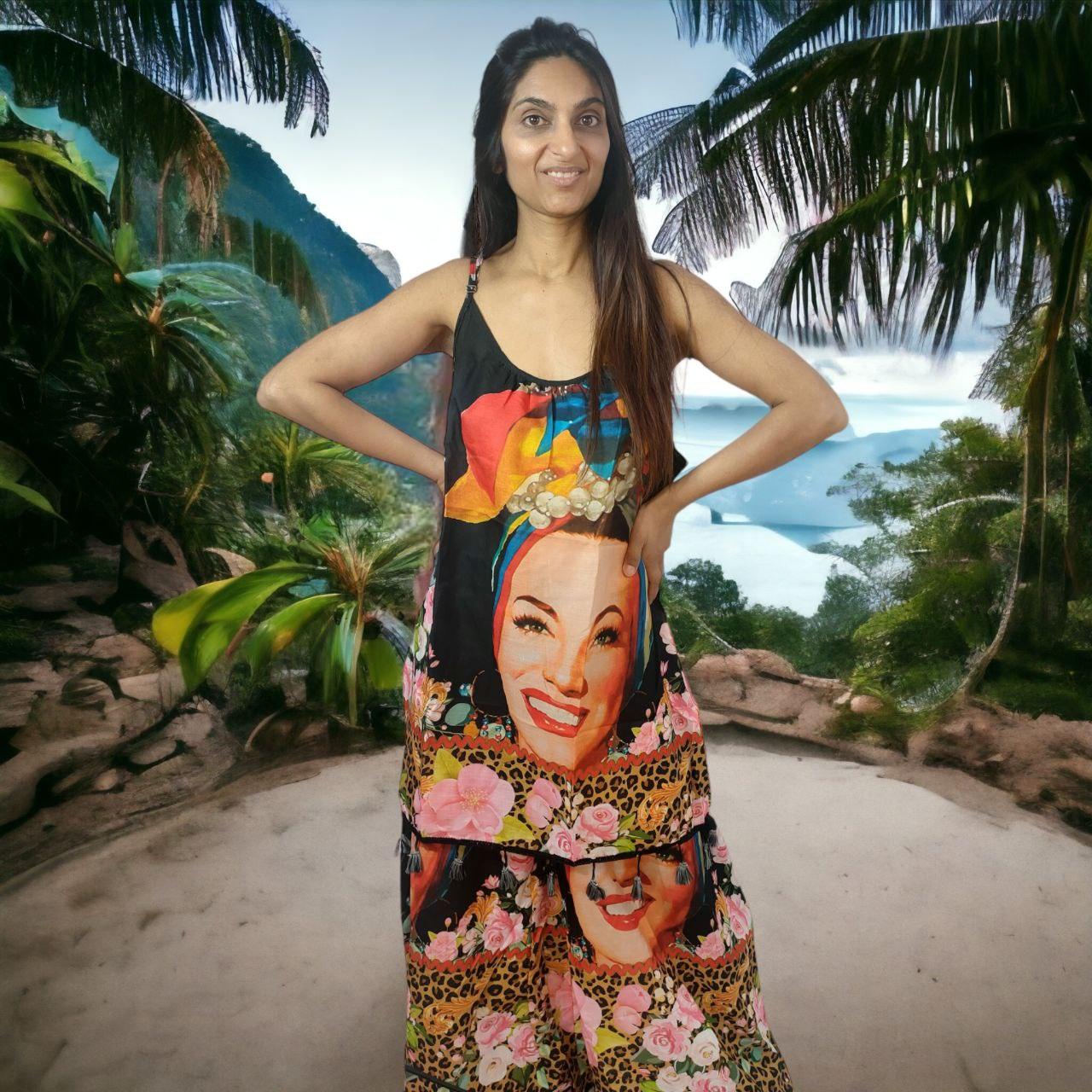 Conjunto de blusa e calças Carmen Miranda - NolaByBijusol