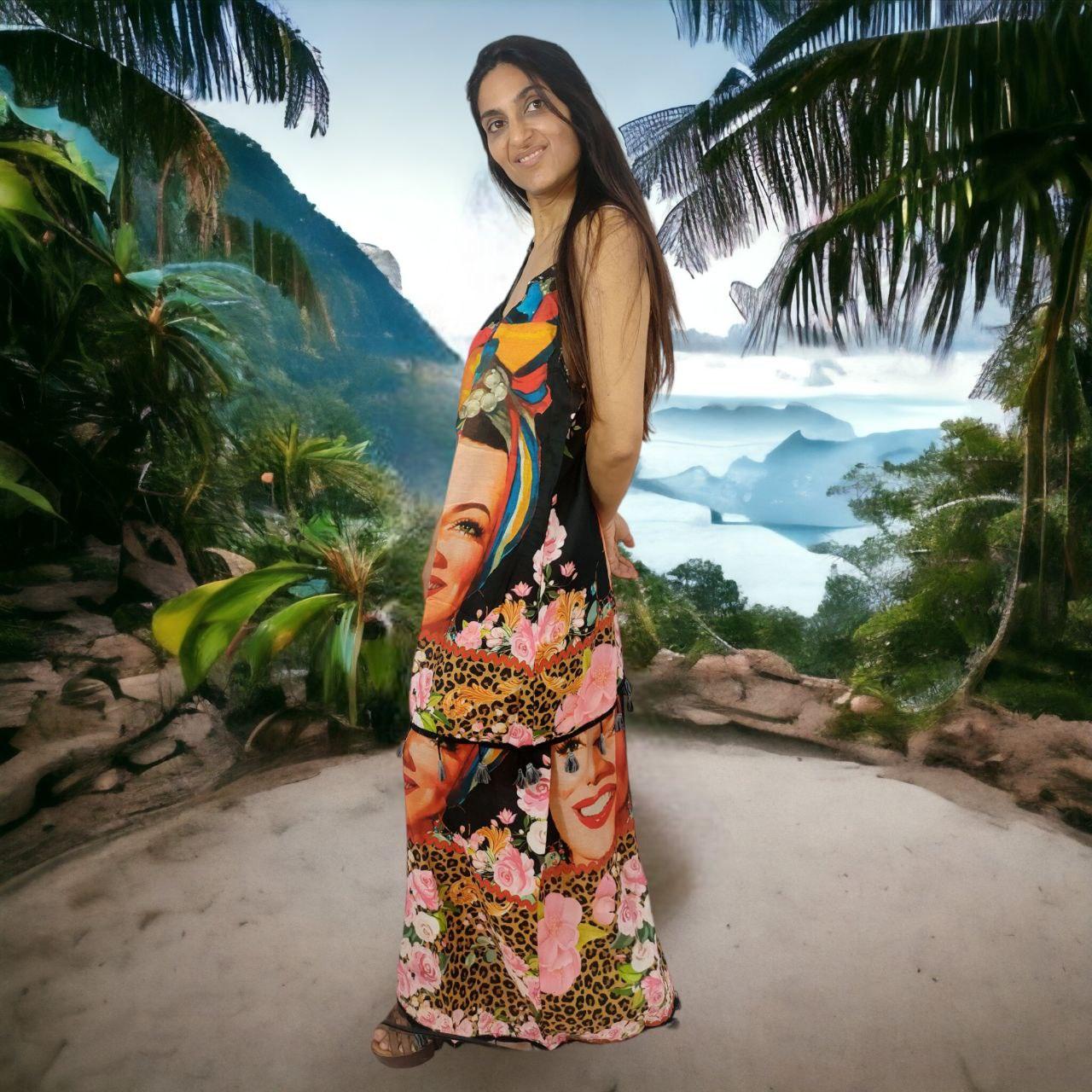 Conjunto de blusa e calças Carmen Miranda - NolaByBijusol