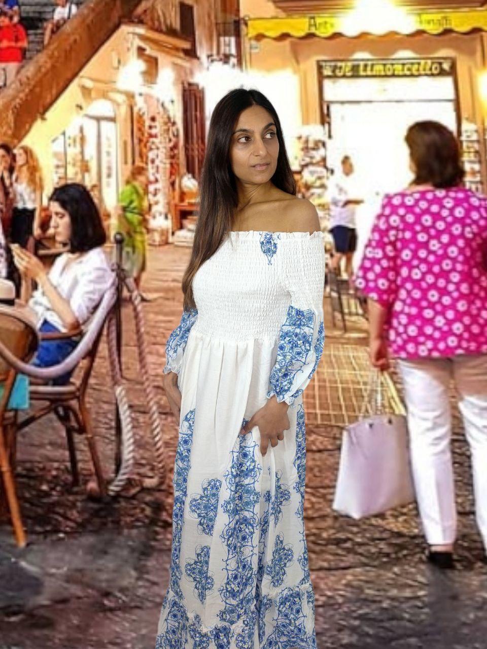 Fé dress Royal Blue - NolaByBijusol