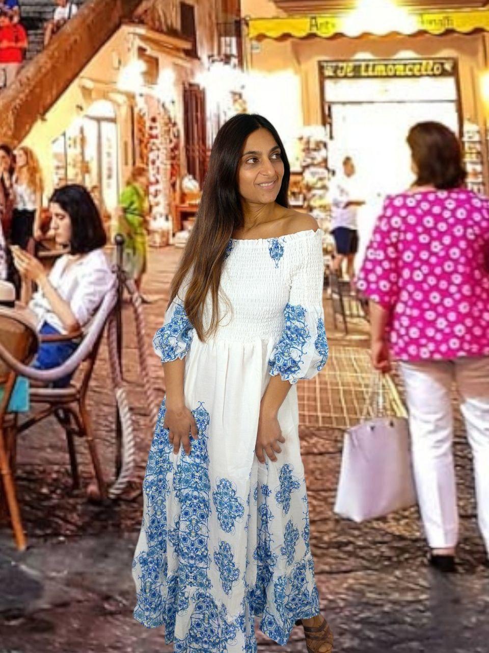 Fé dress Royal Blue - NolaByBijusol