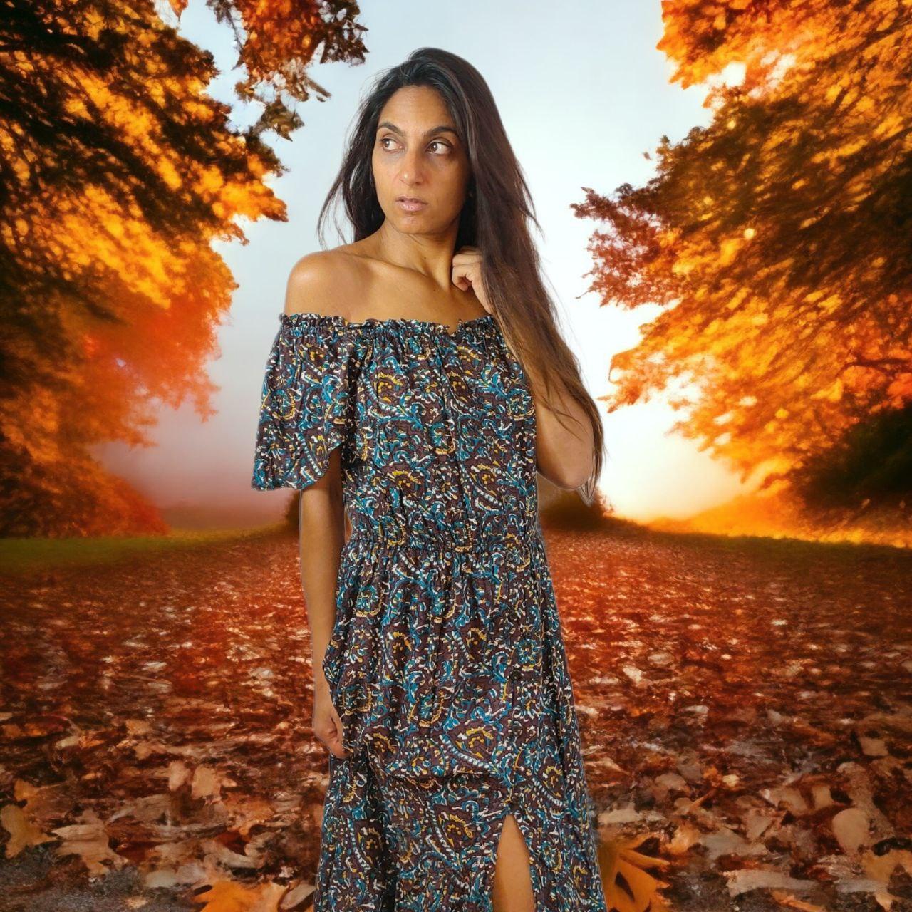 Samba Dress Chocolate - NolaByBijusol