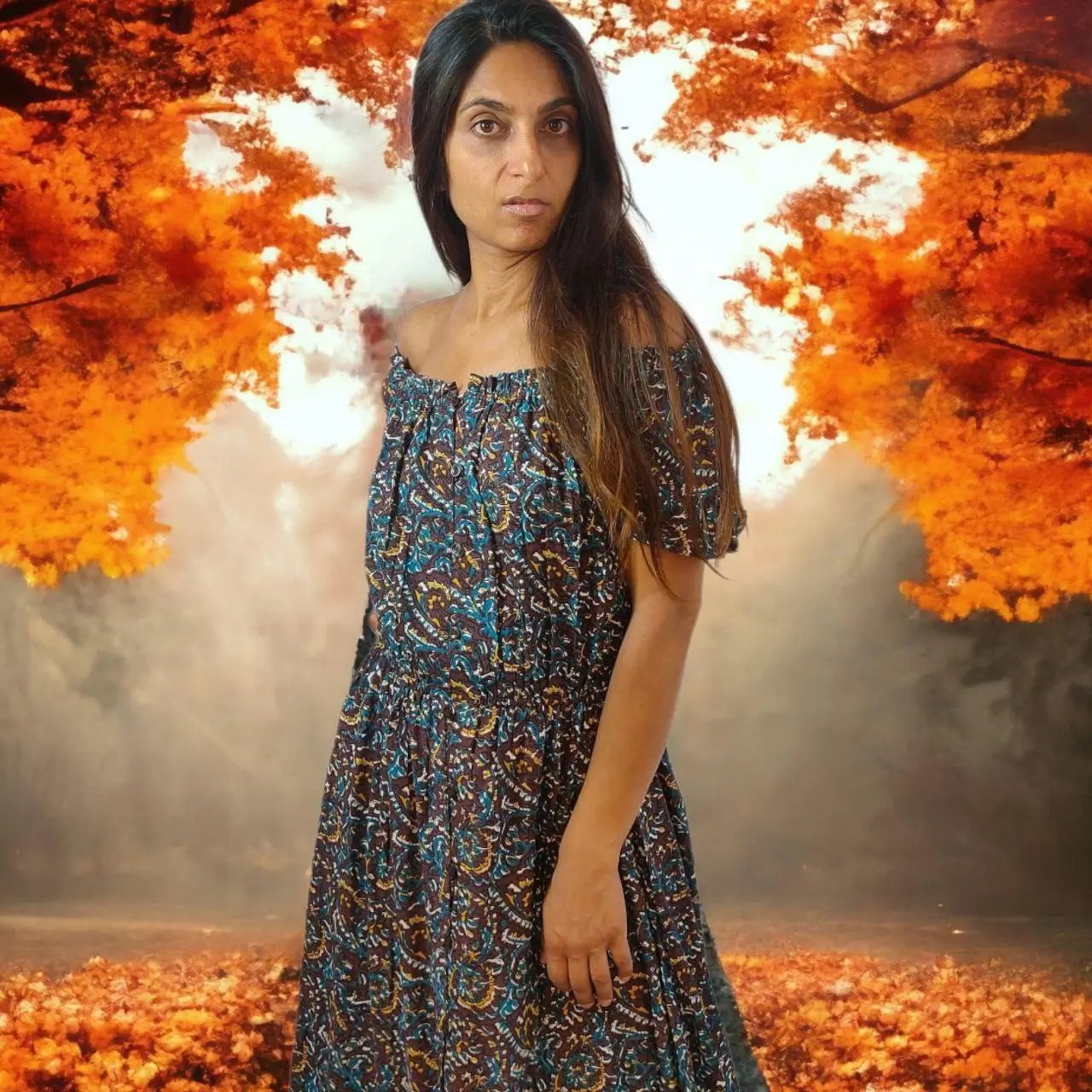 Samba Dress Chocolate - NolaByBijusol