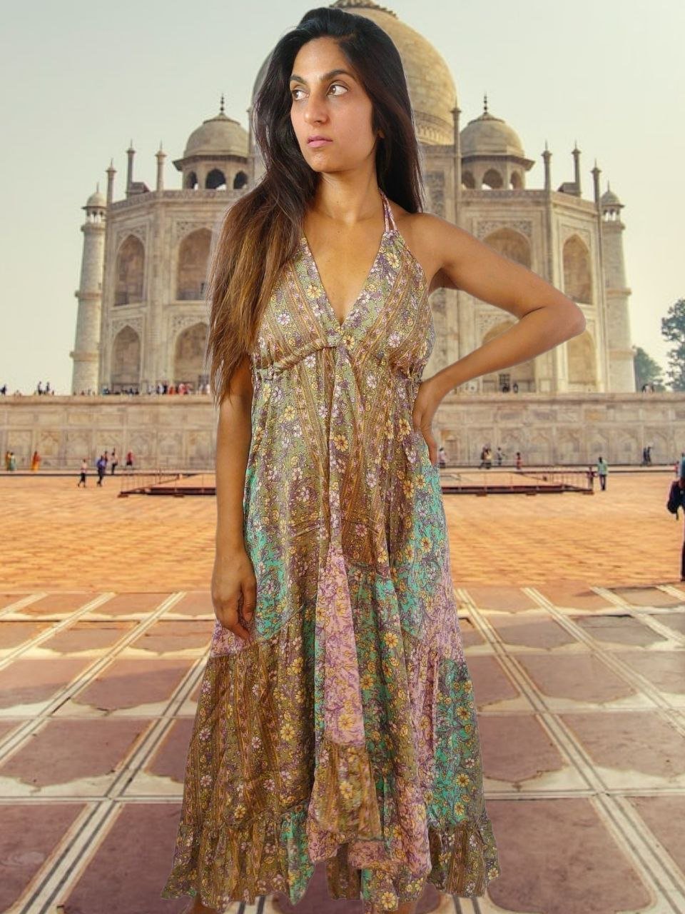Monica Colourmix Dress - NolaByBijusol