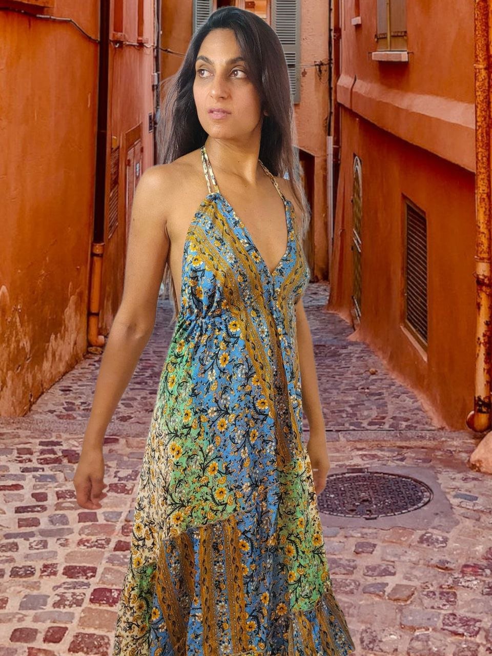 Monica Multicolour Dress - NolaByBijusol
