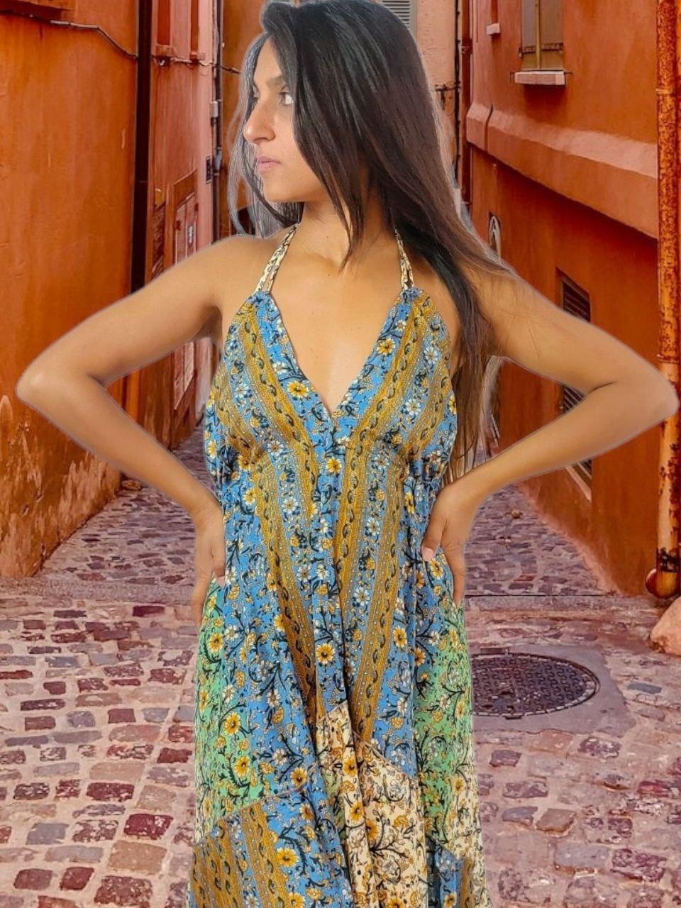 2628-7 Silk Dress