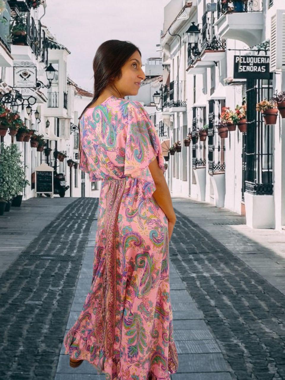 2637-1 Silk Dress