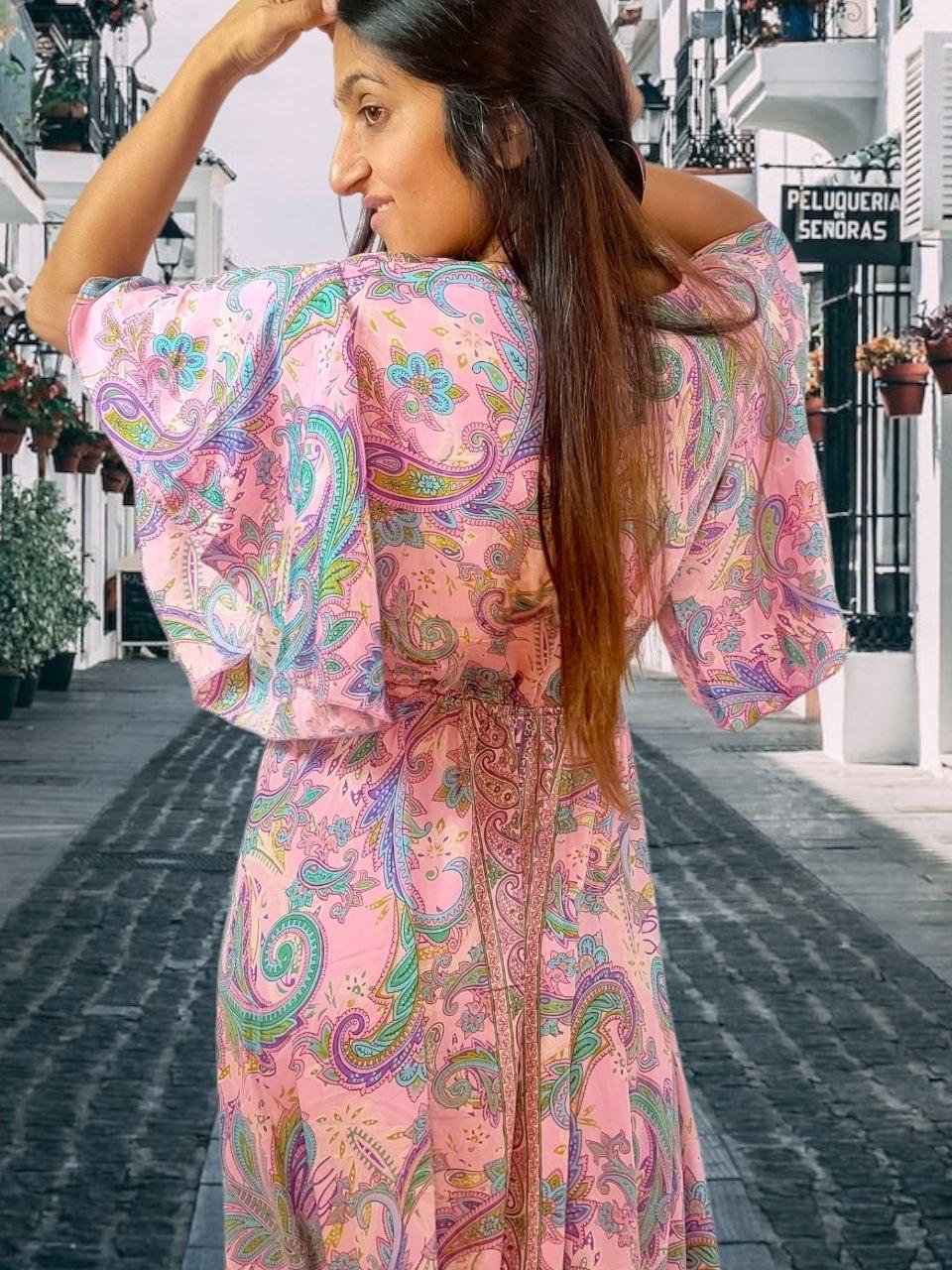 2637-1 Silk Dress